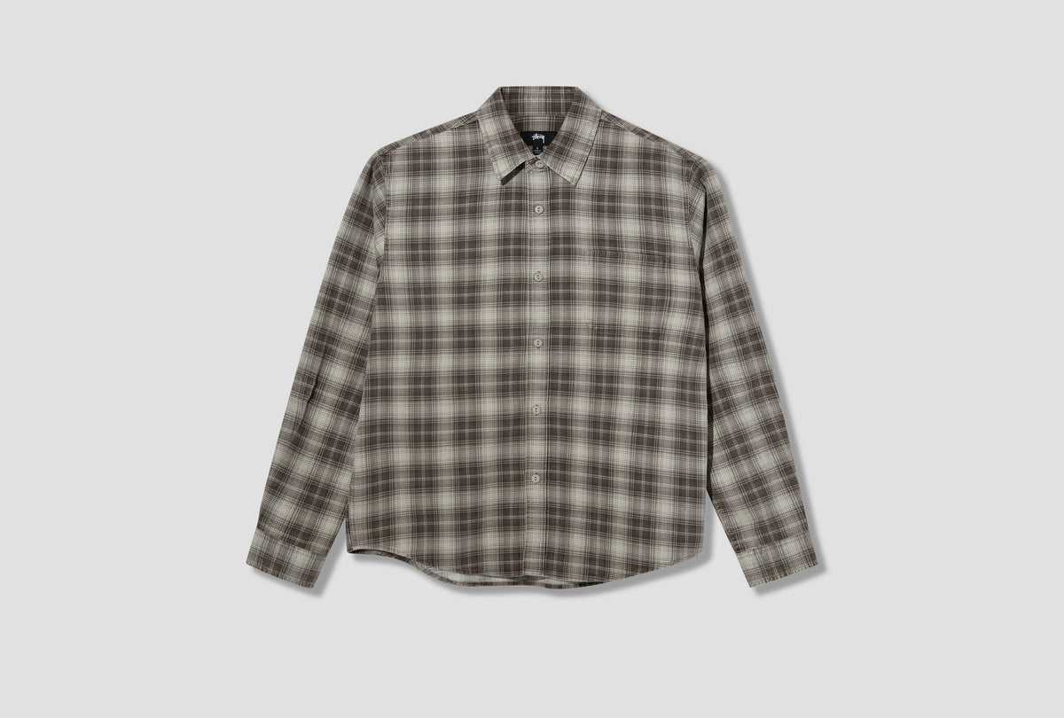 DAX PLAID SHIRT 1110375 Brown