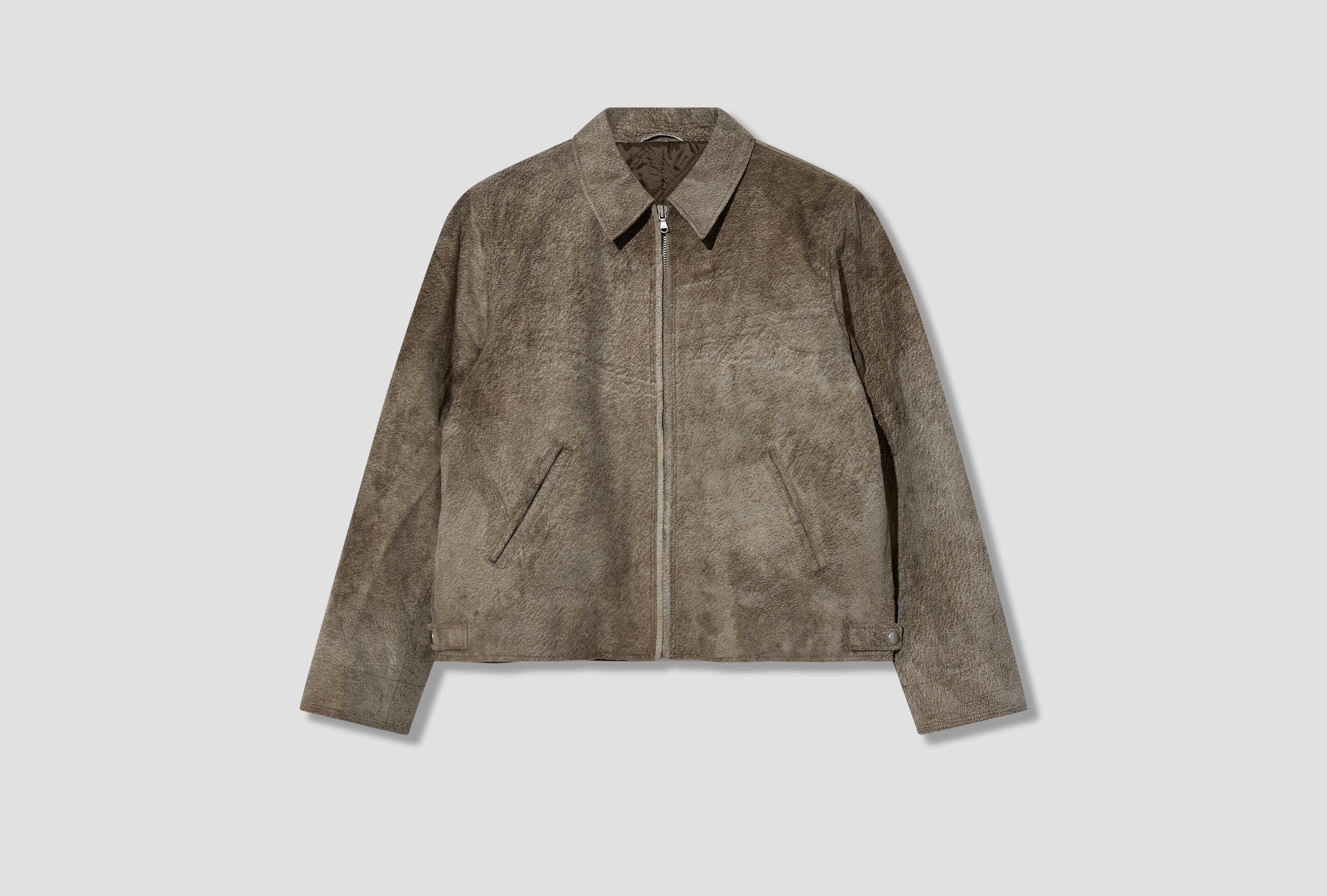 GARAGE JACKET SUEDE 115948 Brown