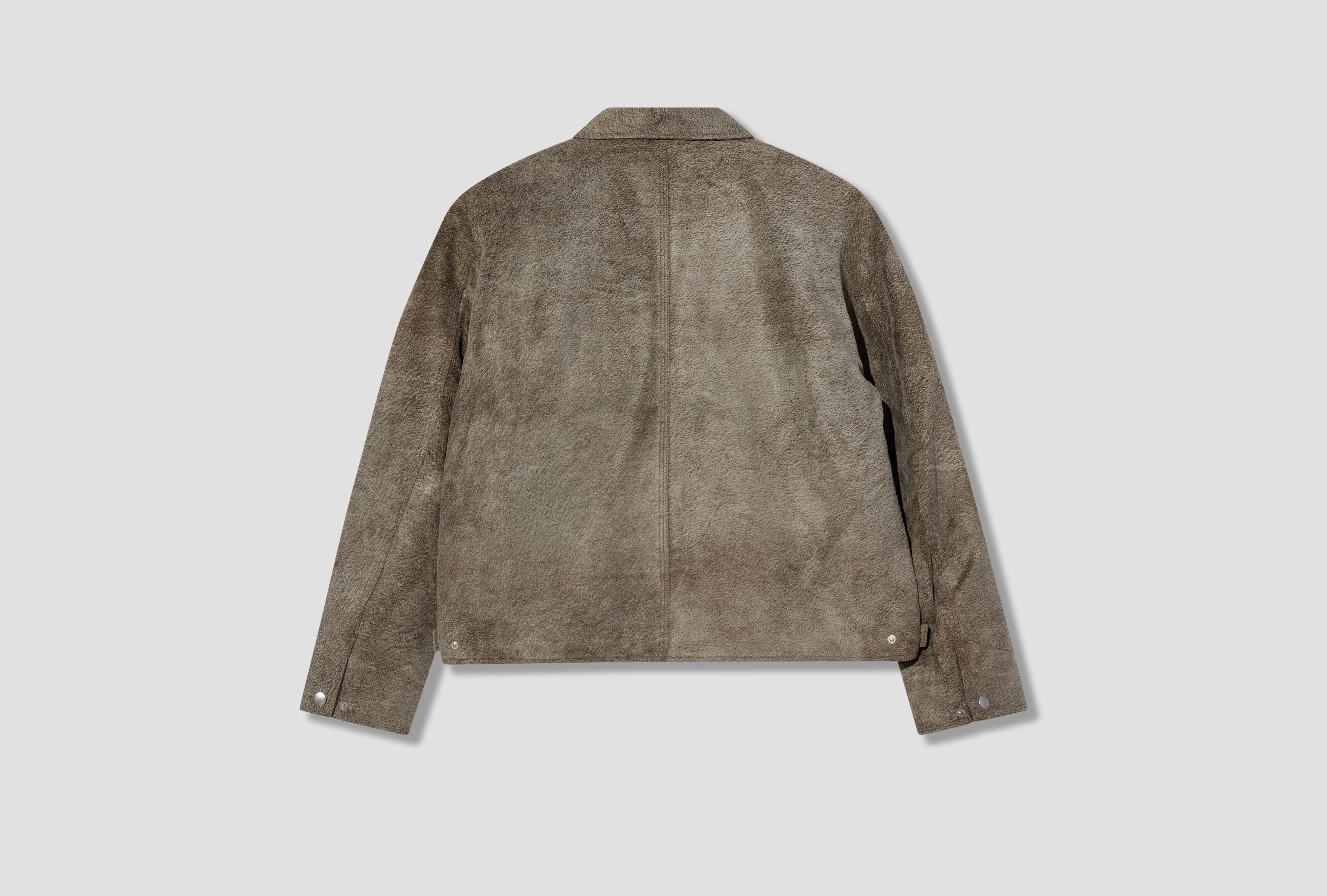 GARAGE JACKET SUEDE 115948 Brown