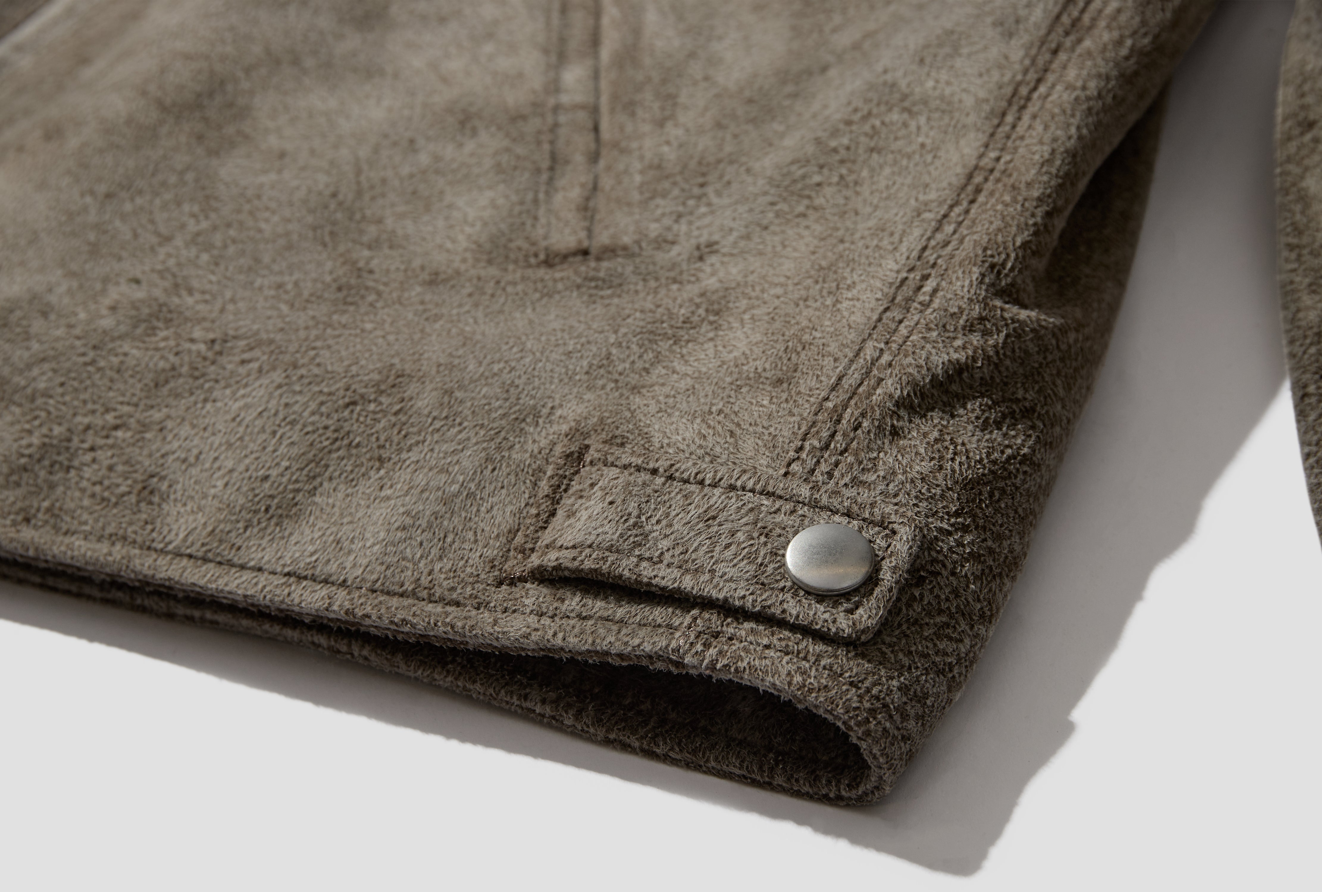 GARAGE JACKET SUEDE 115948 Brown