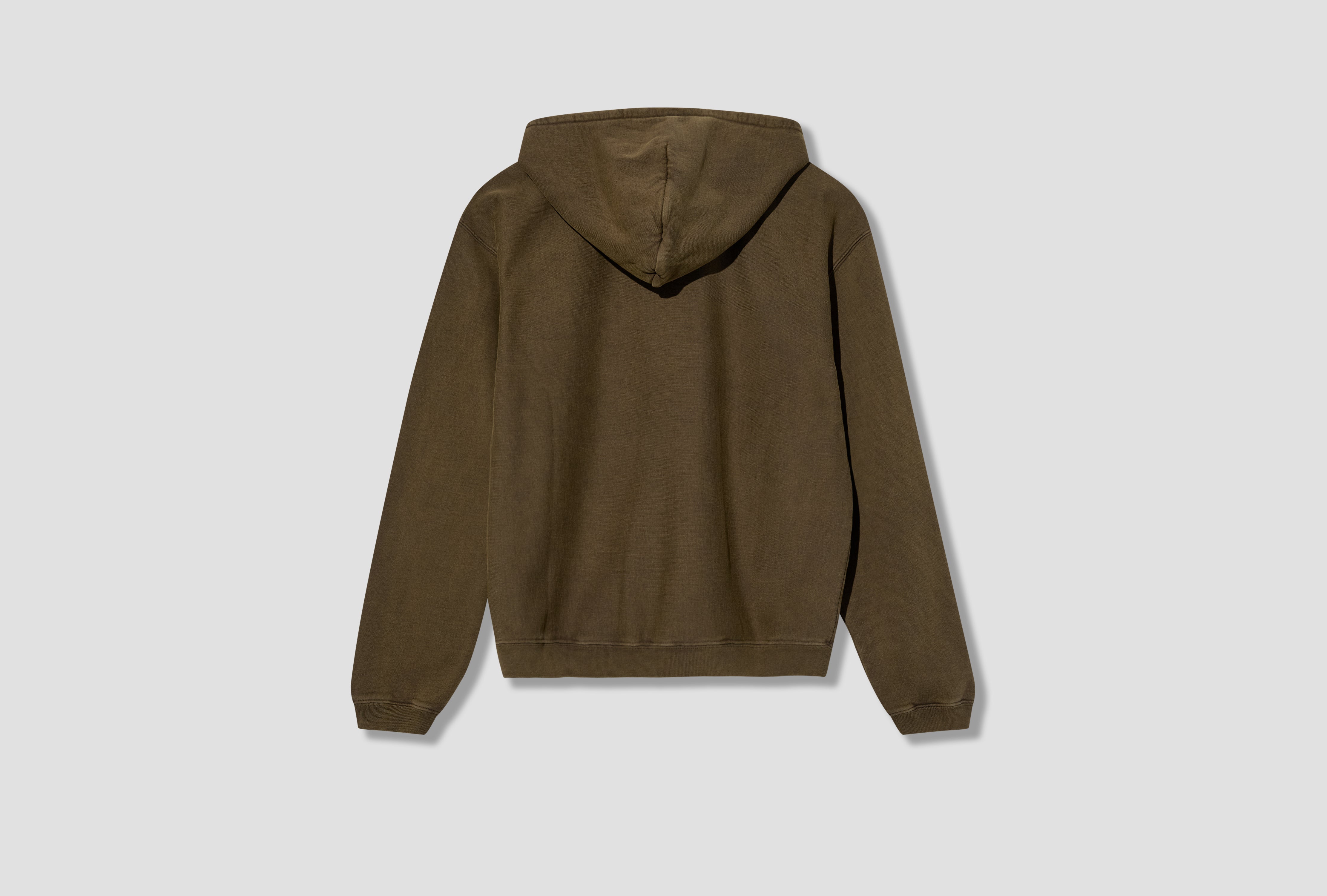 FADED GRAPHIC ZIP HOOD 118553 Olive
