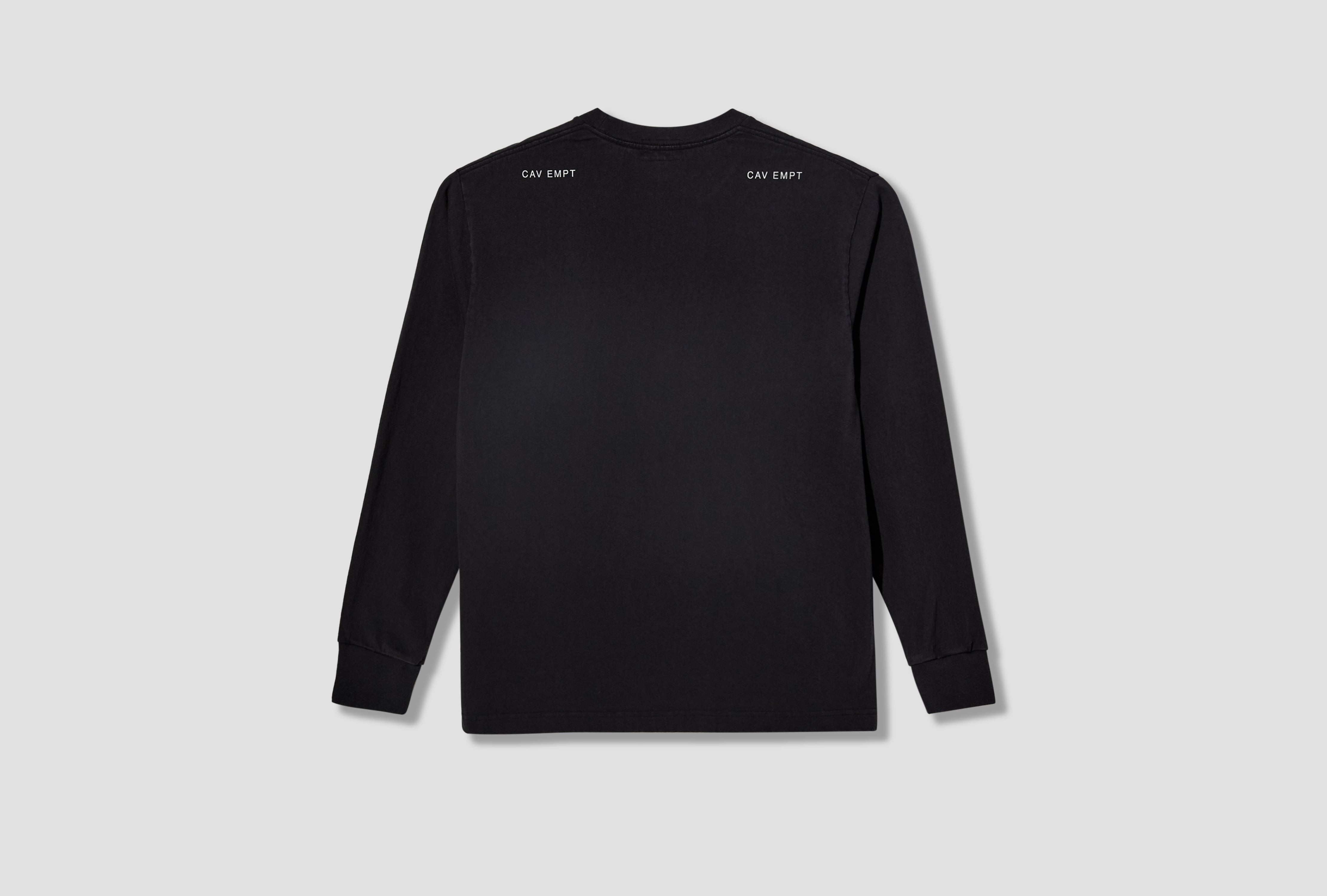 WASHED AS MERE REALITY LONG SLEEVE T CES30LT01 Black