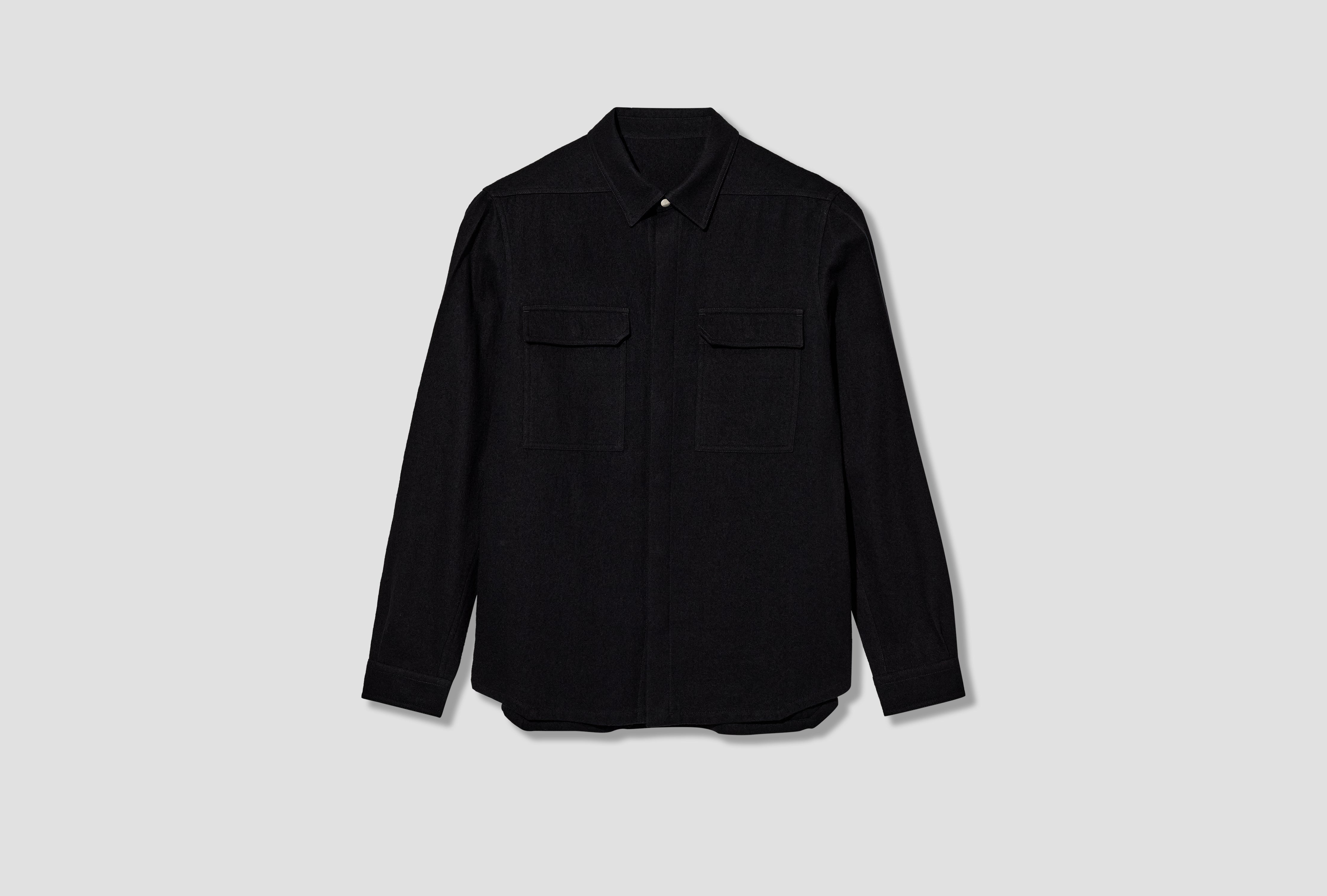 OUTERSHIRT - WARM FLANNEL / BLACK RU02F4236 FLM