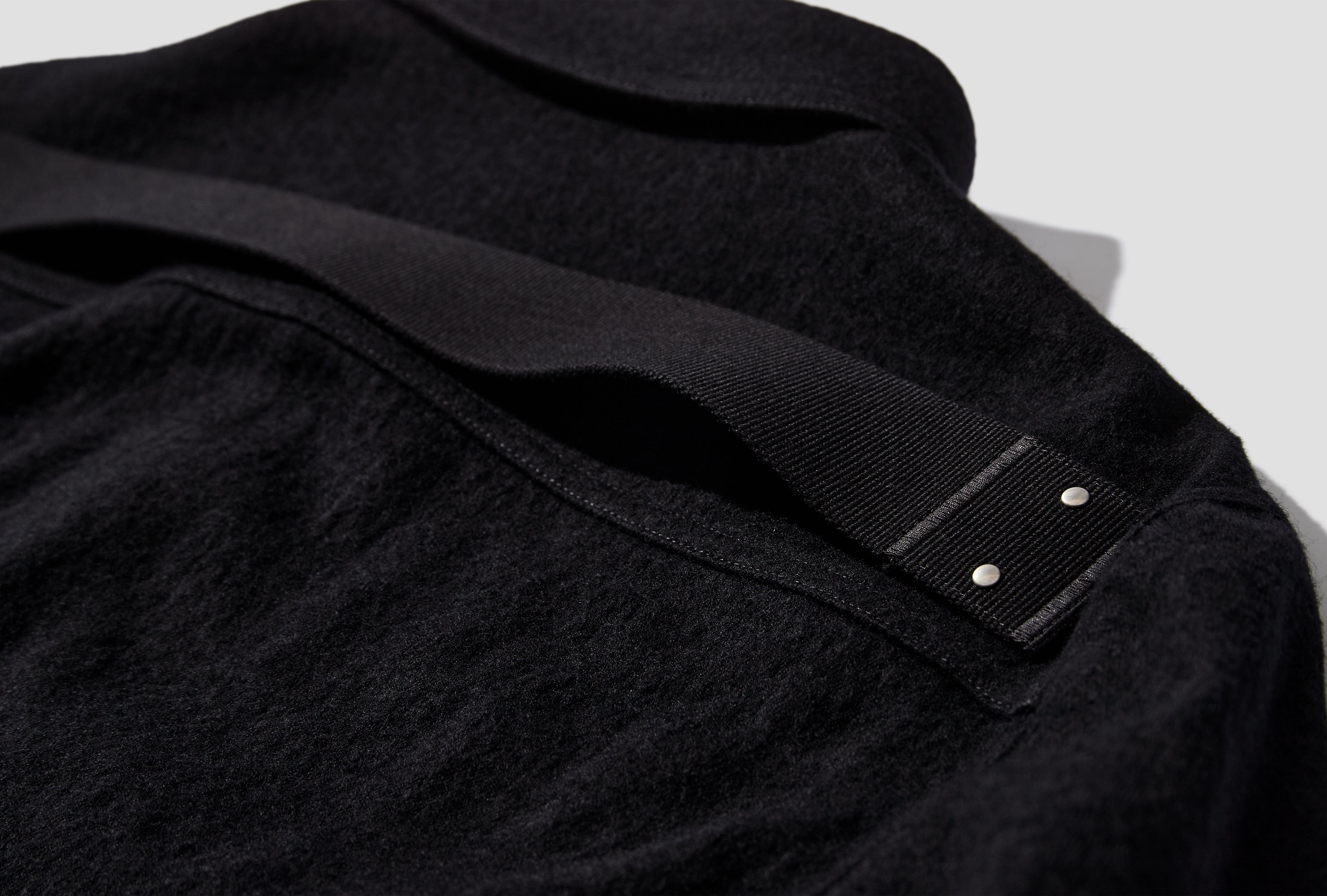 OUTERSHIRT - WARM FLANNEL / BLACK RU02F4236 FLM