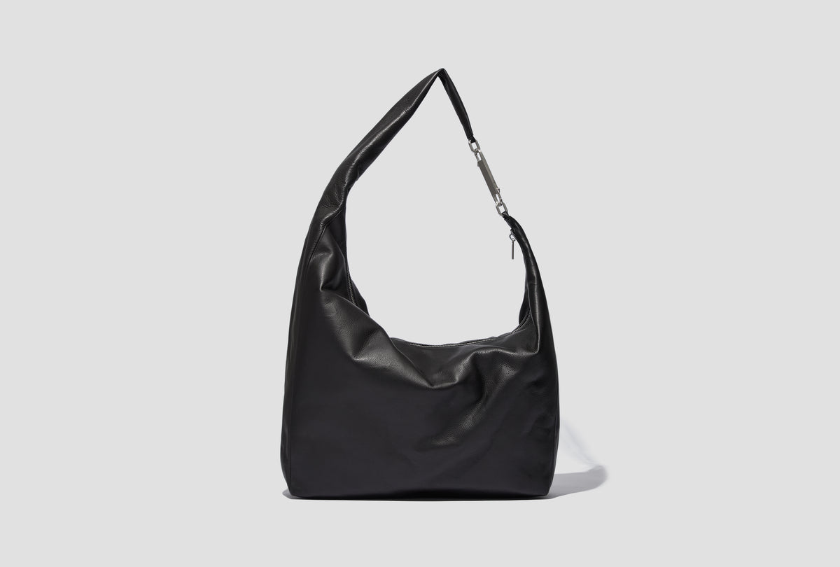GEMINI BAG - GRAINY COW RA02F0924 LCN BLACK