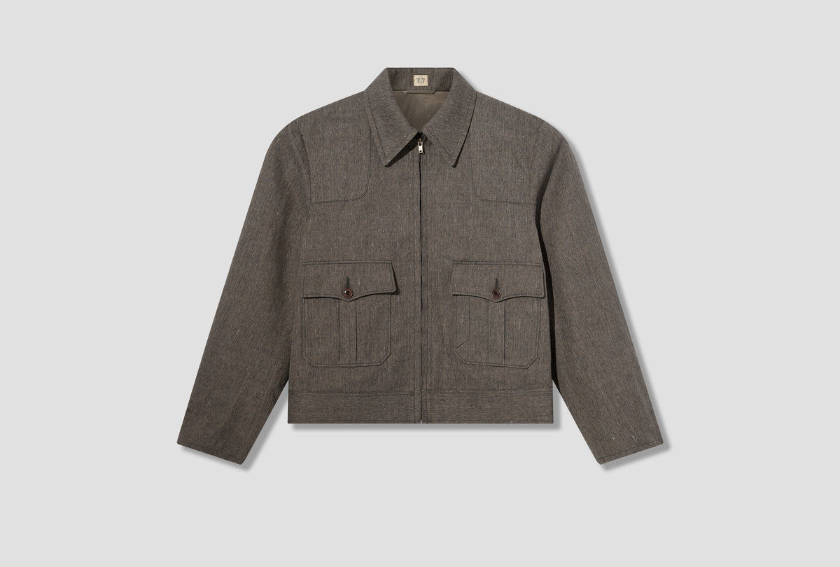 LOT. 330 US LETTER CARRIER JACKET - MELANGE CHACOAL TT26AW330