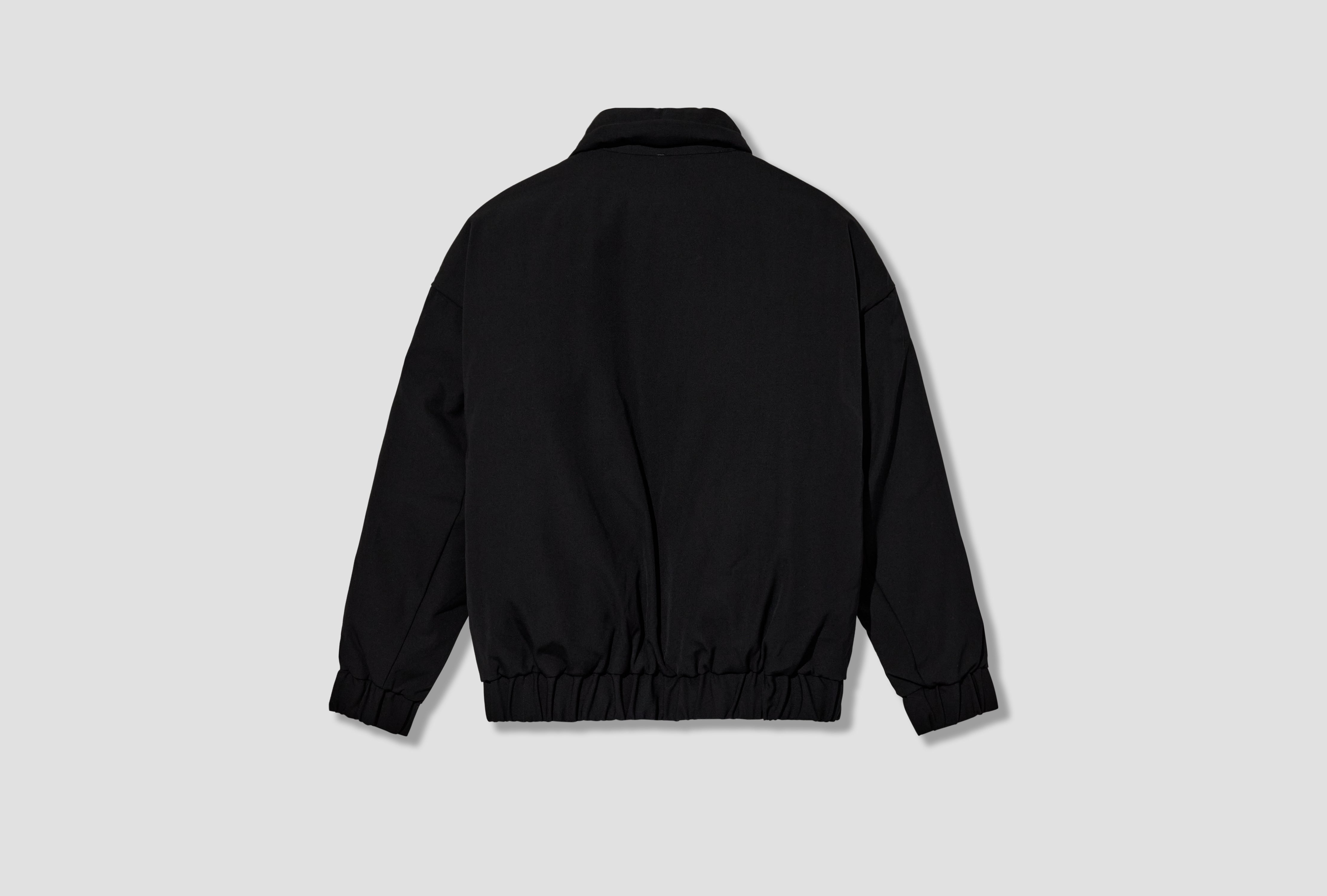 DOUBLE DOWN BLOUSON - BLACK IMPACT WOOL R21D6