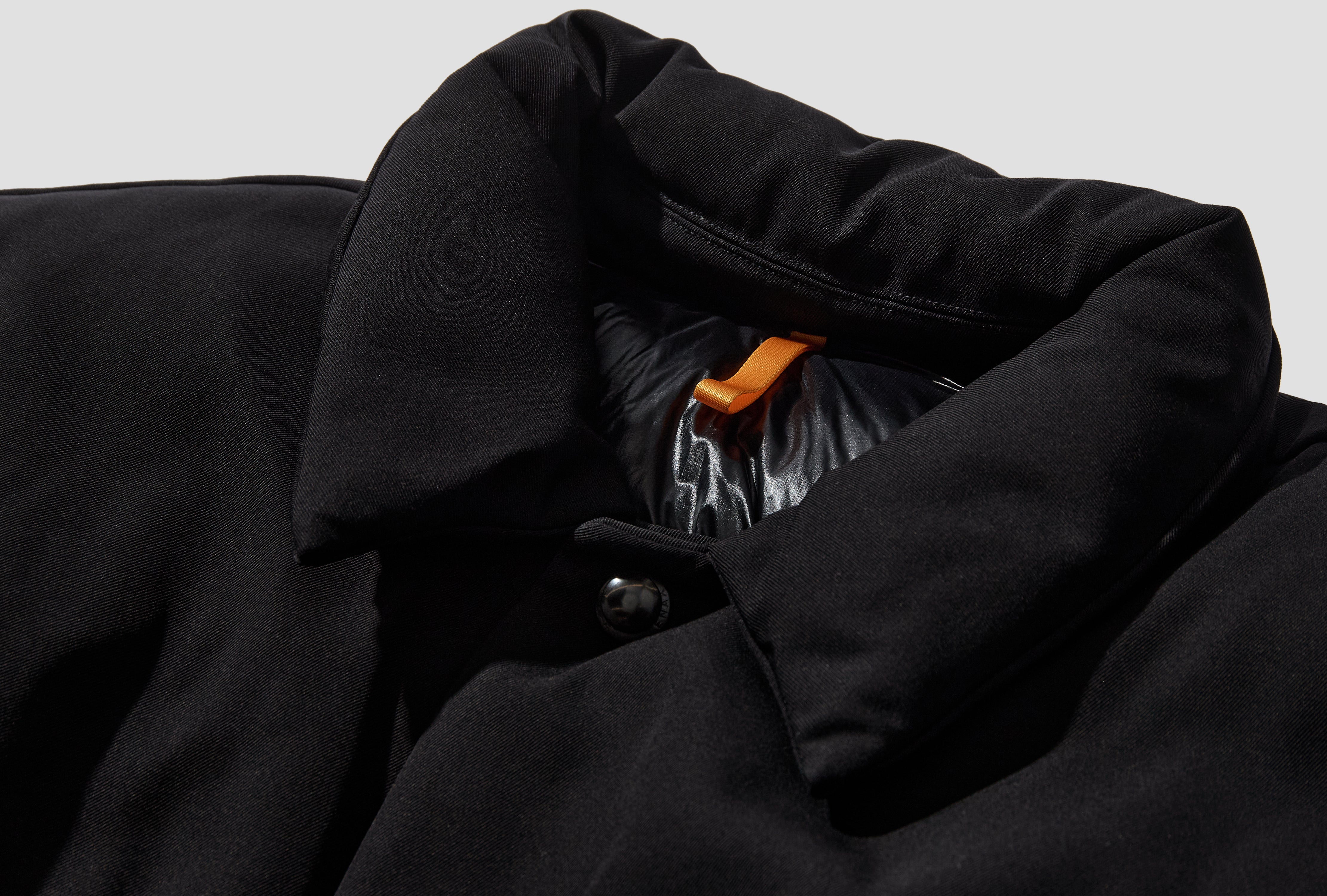 DOUBLE DOWN BLOUSON - BLACK IMPACT WOOL R21D6