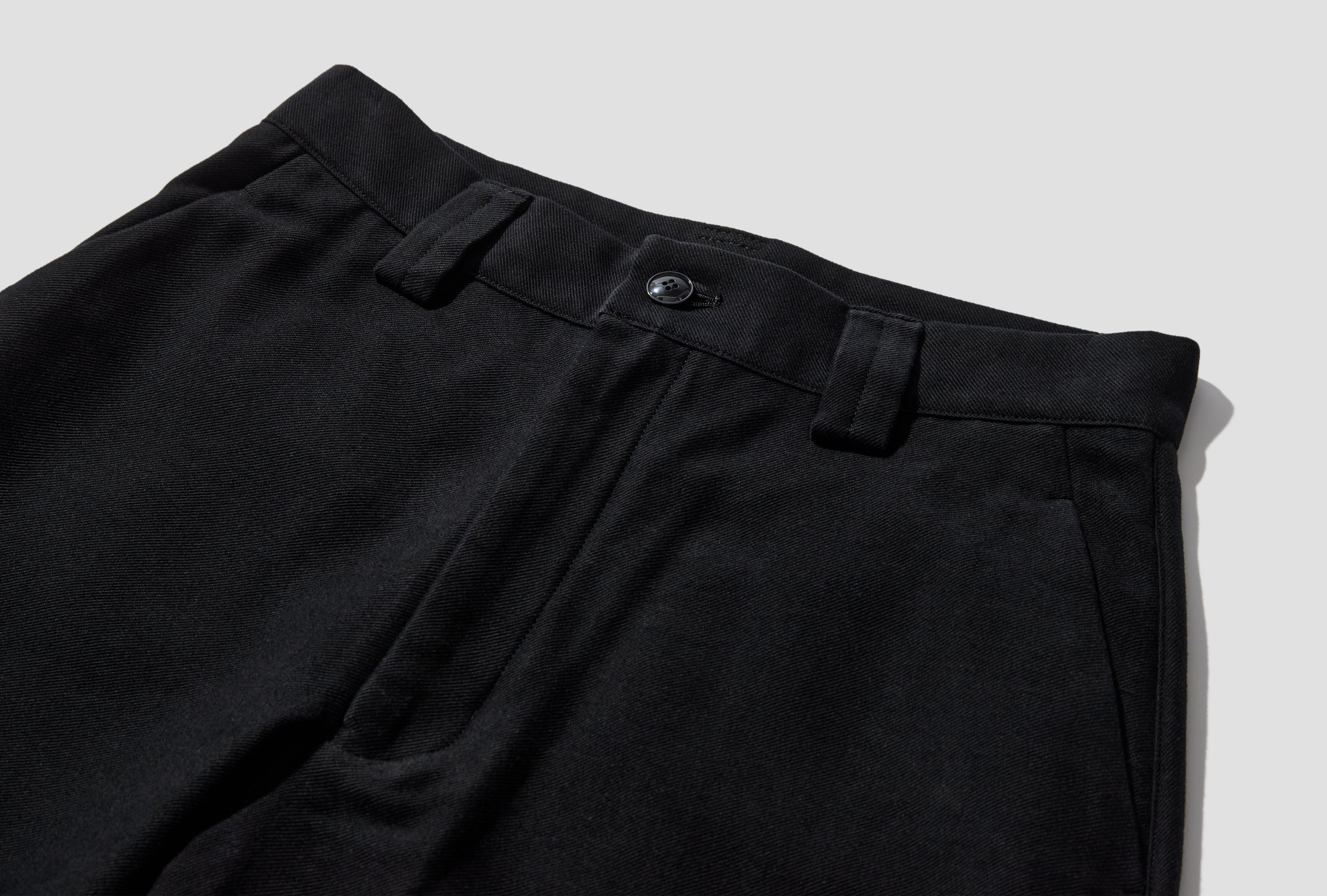 PATCH PANTS - FLUID SUPIMA BACK-SATIN R21Y6