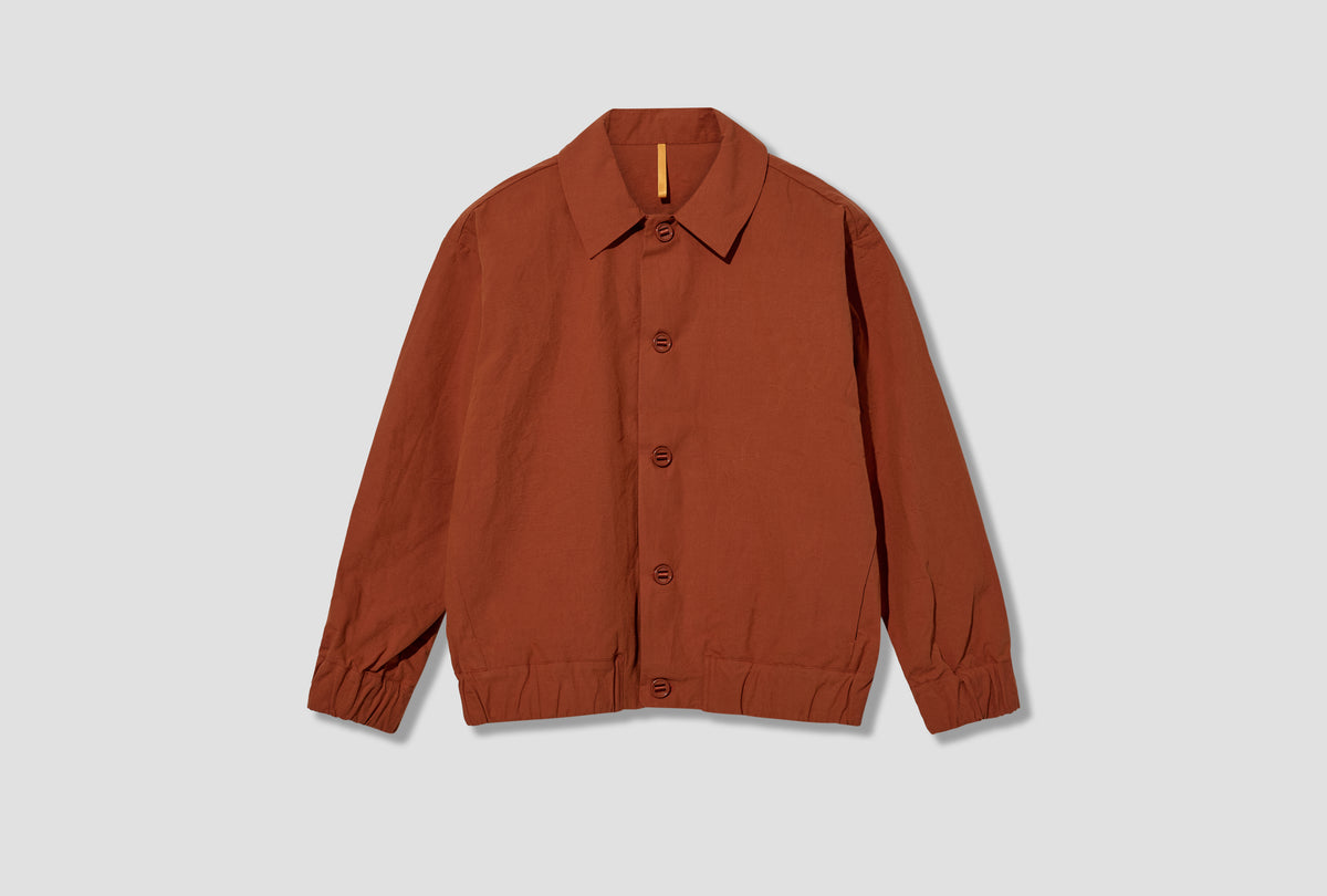 GUM SHIRT - RUST WOOL R21S3