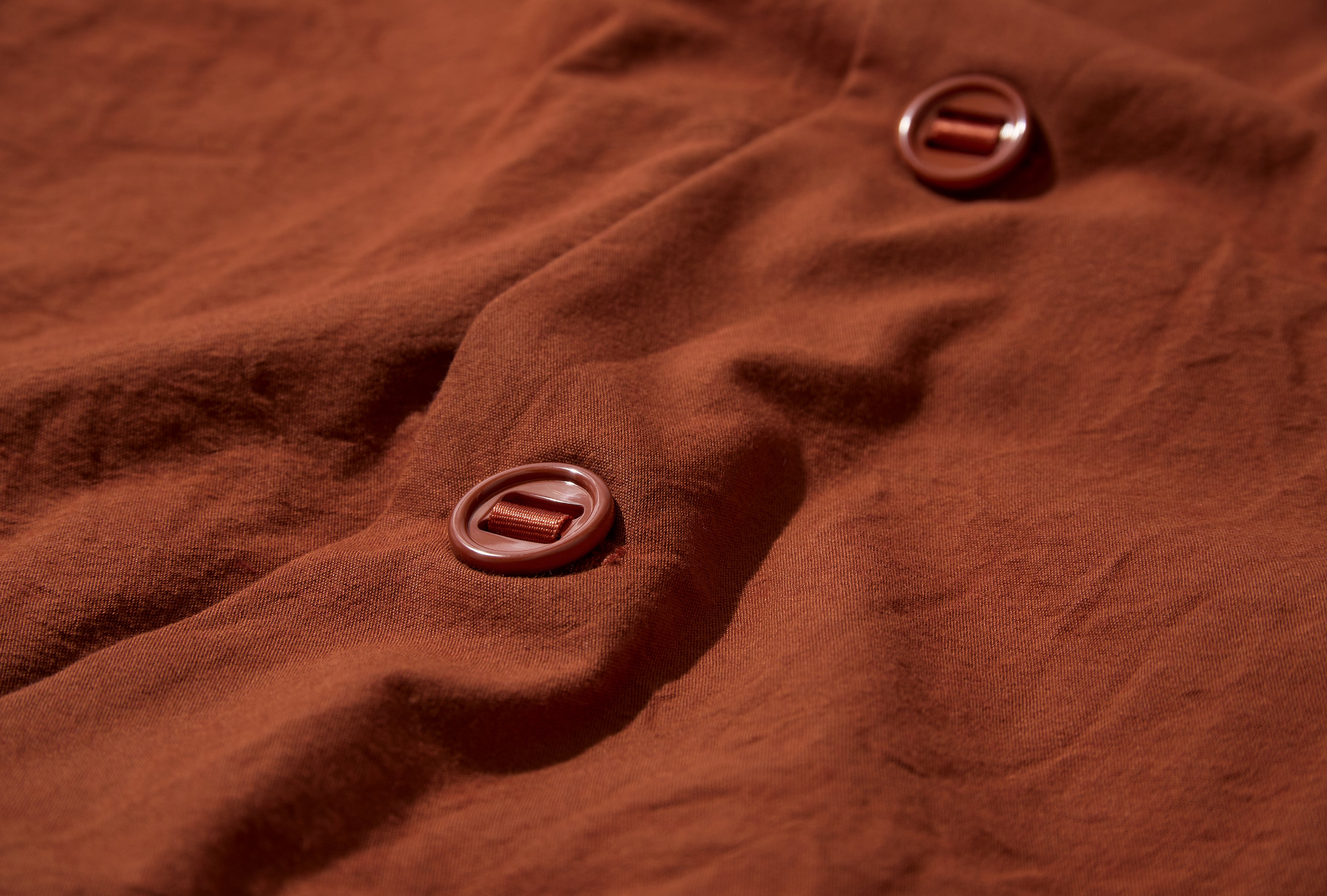 GUM SHIRT - RUST WOOL R21S3