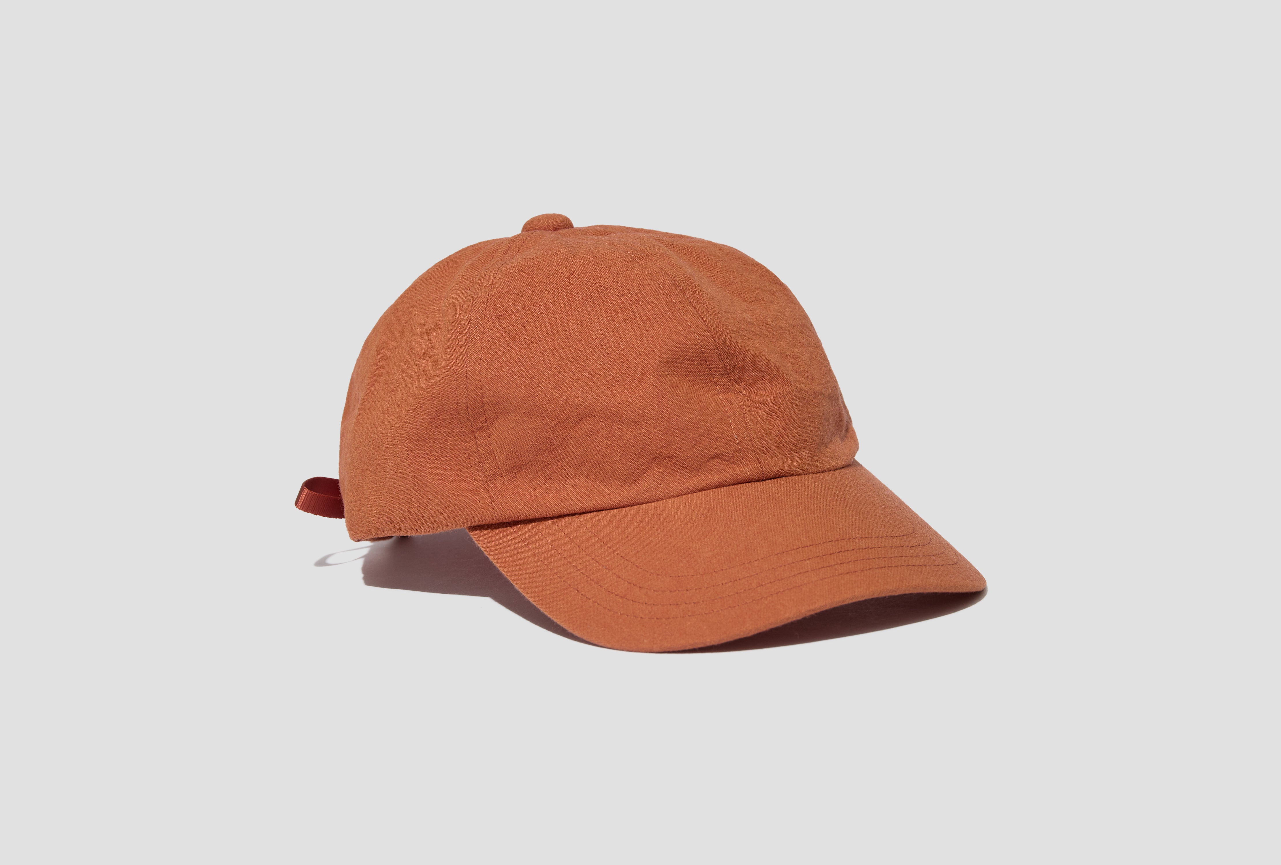 SHALLOW CAP - RUST WOOL R21C1