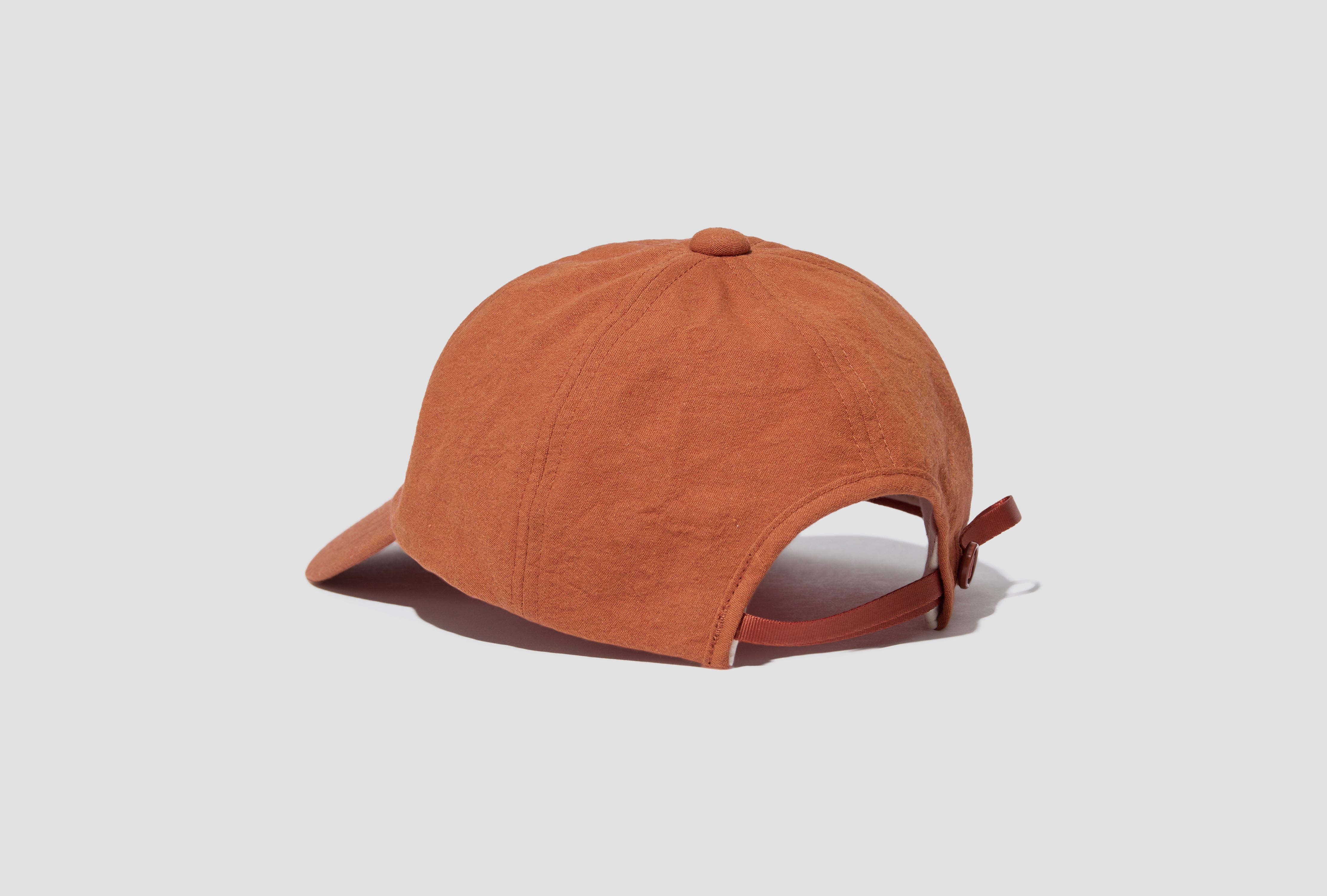 SHALLOW CAP - RUST WOOL R21C1
