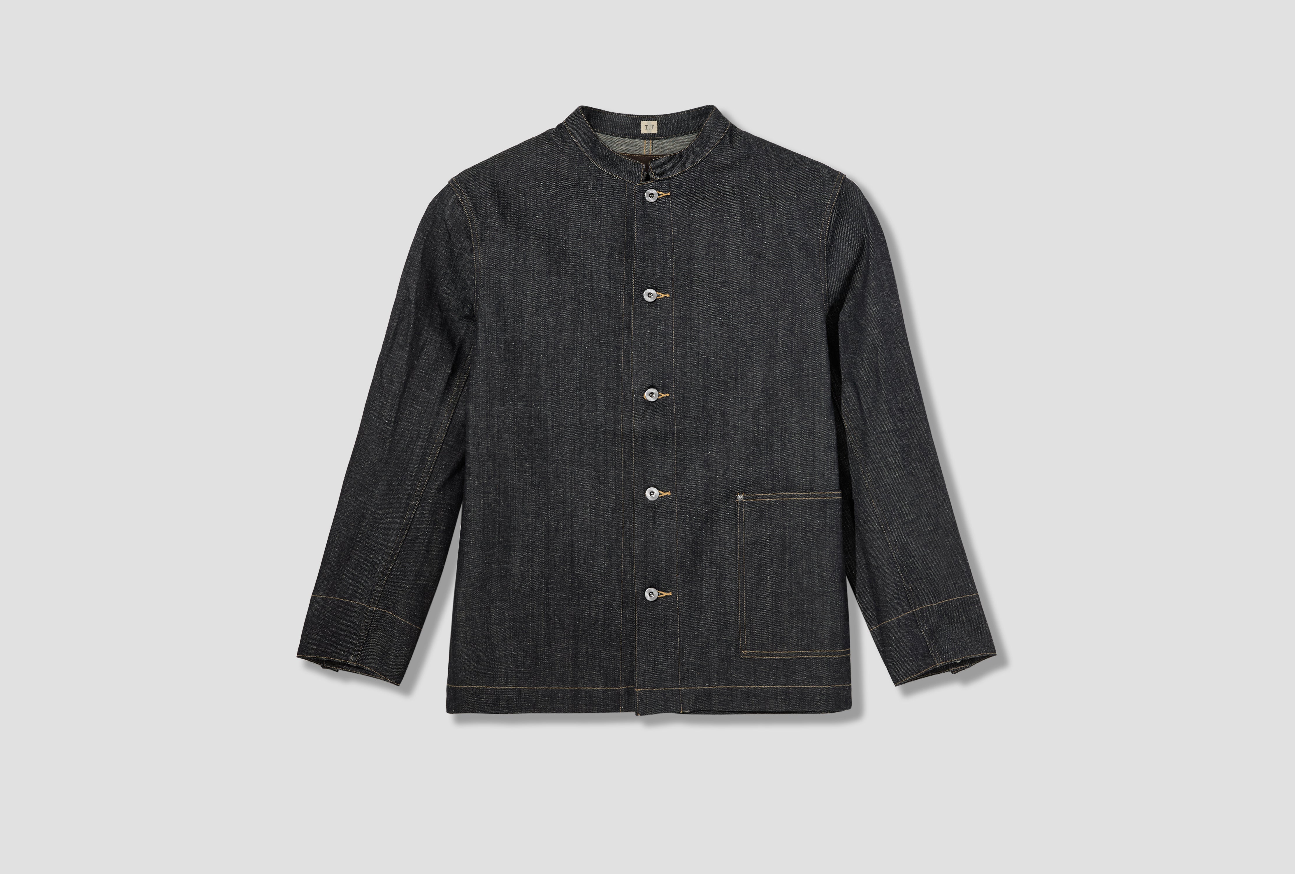 LOT.706 STAND COLLAR DENIM JACKET - RAW INDIGO TT26AW706