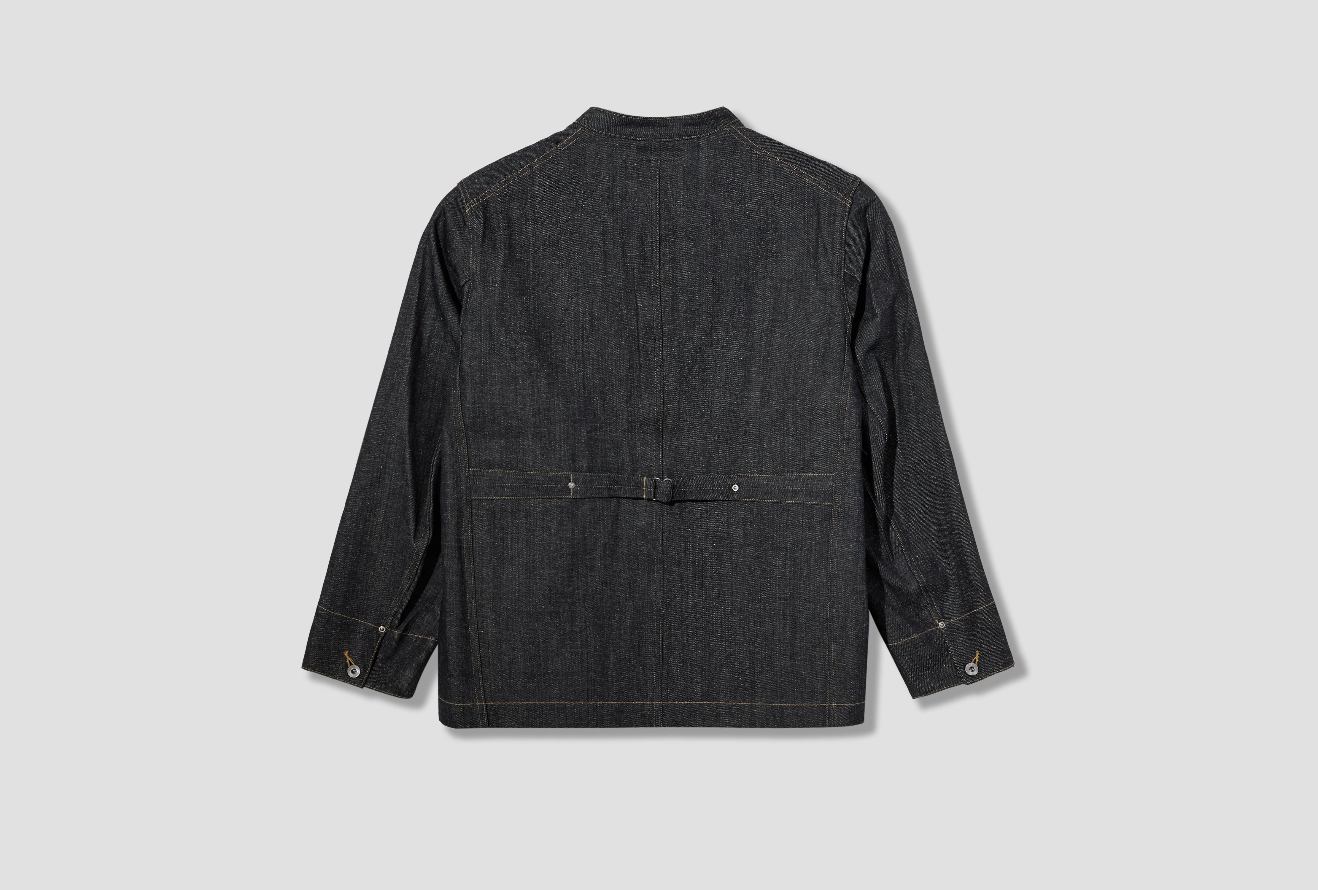 LOT.706 STAND COLLAR DENIM JACKET - RAW INDIGO TT26AW706