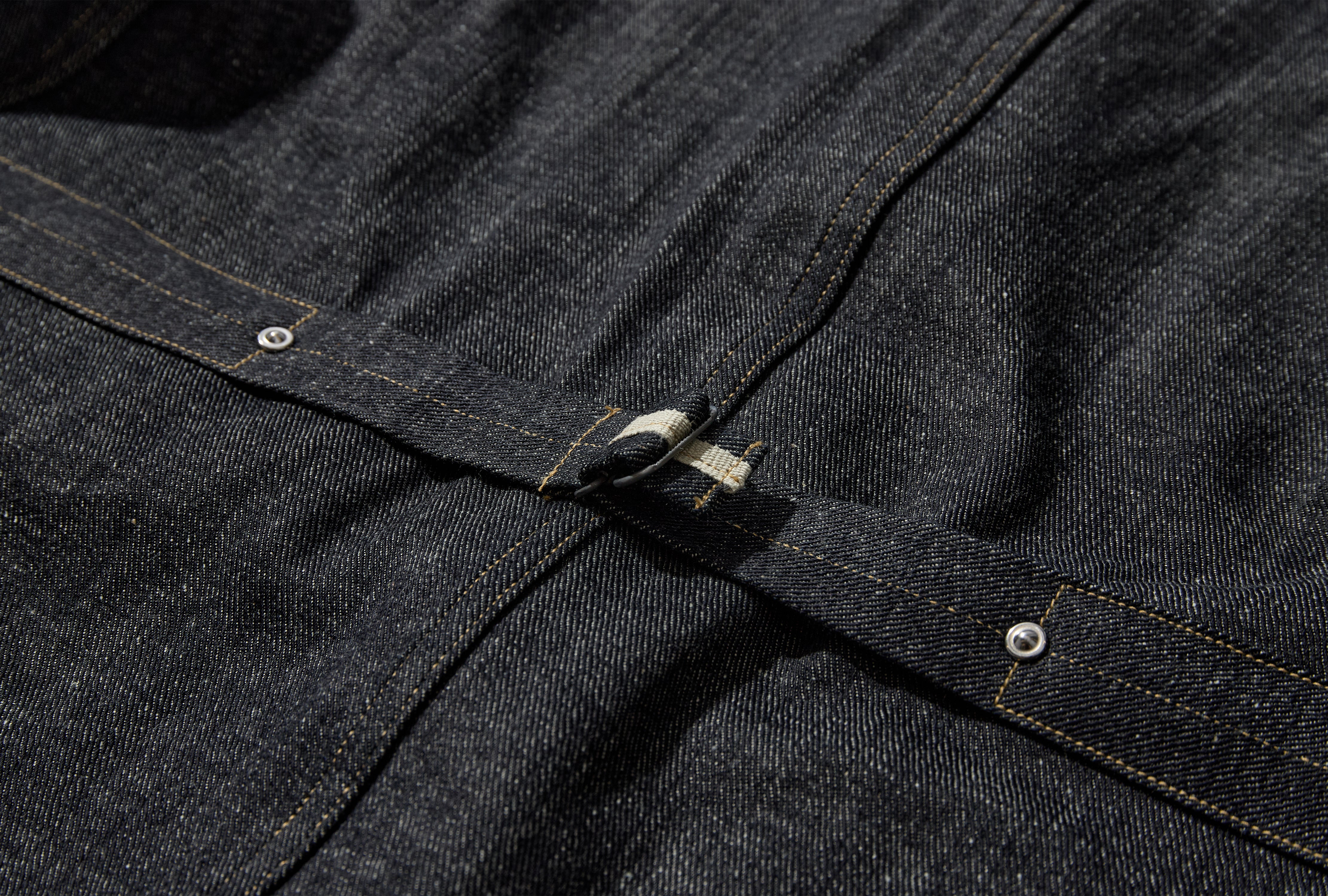 LOT.706 STAND COLLAR DENIM JACKET - RAW INDIGO TT26AW706