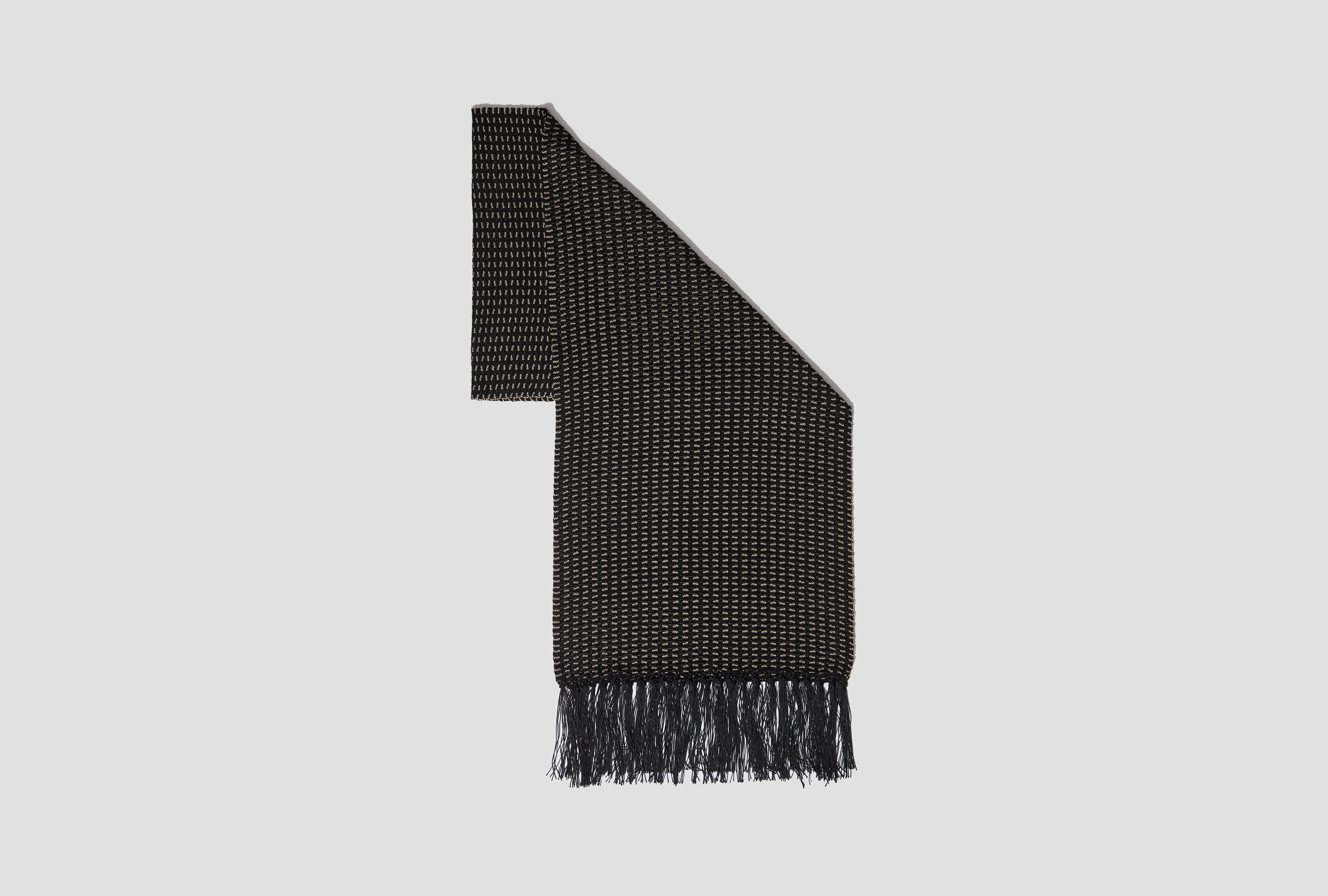 LOT. 015 STOLE - BLACK TTCORE015