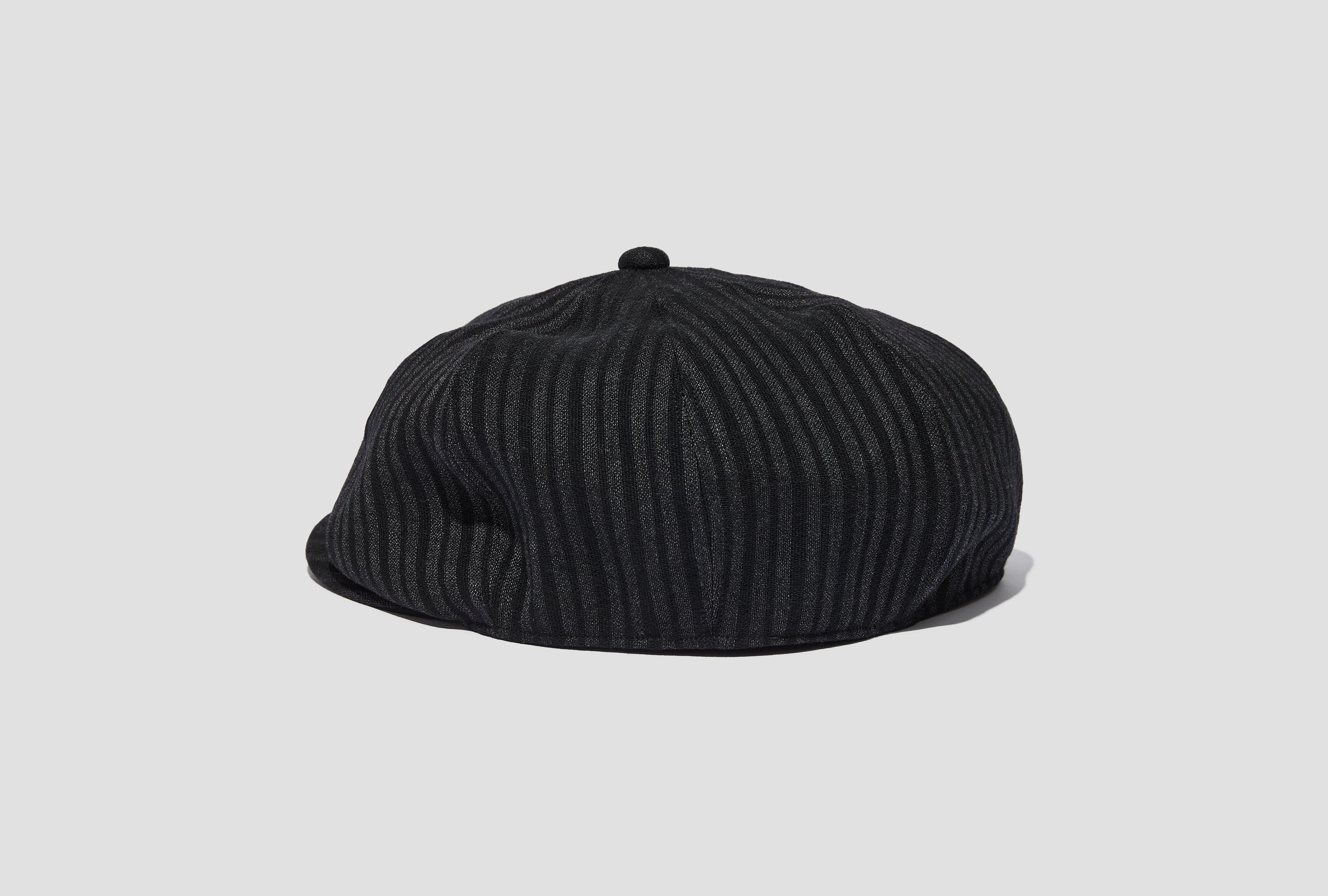 LOT.006 NEWSBOY CAP - CHARCOAL STRIPE TT26AW006