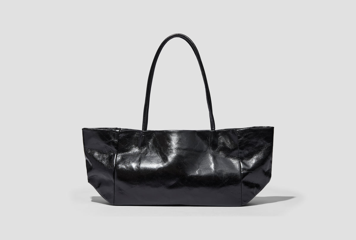 NO.338 LEATHER LONG BAG S18-338 Black