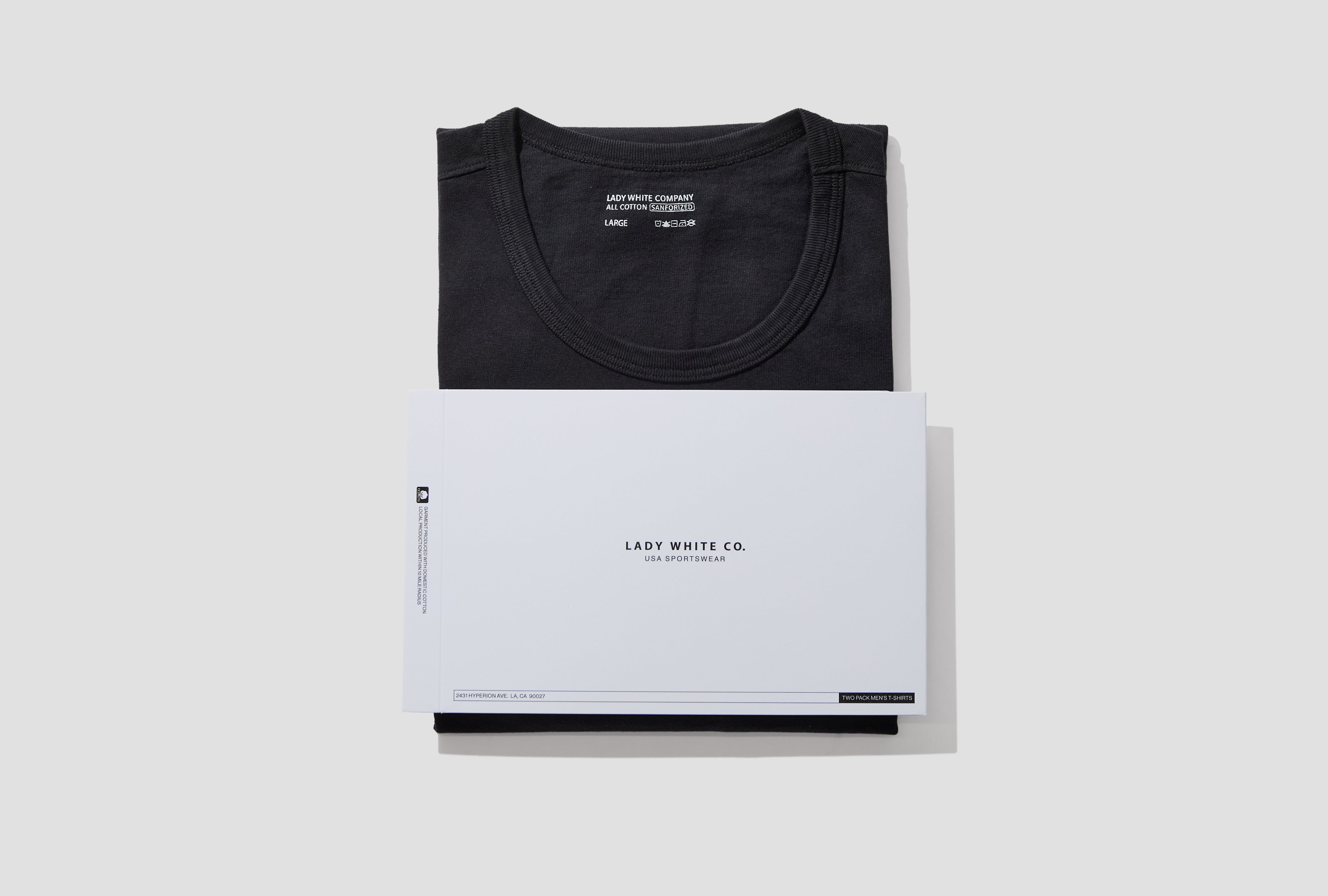 OUR T-SHIRT 2-PACK - PITCH NAVY LW-101T