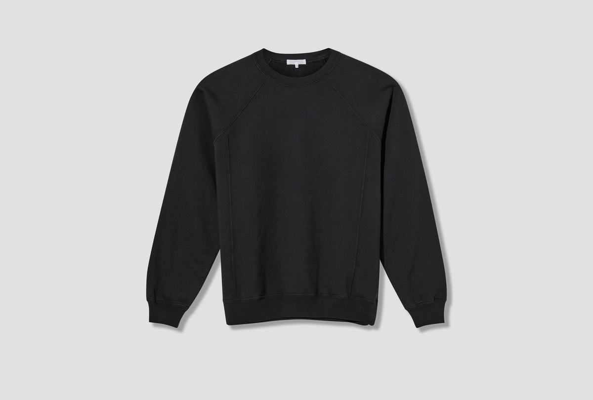 HEAVY GUSSET CREWNECK LW-SW520 Dark grey