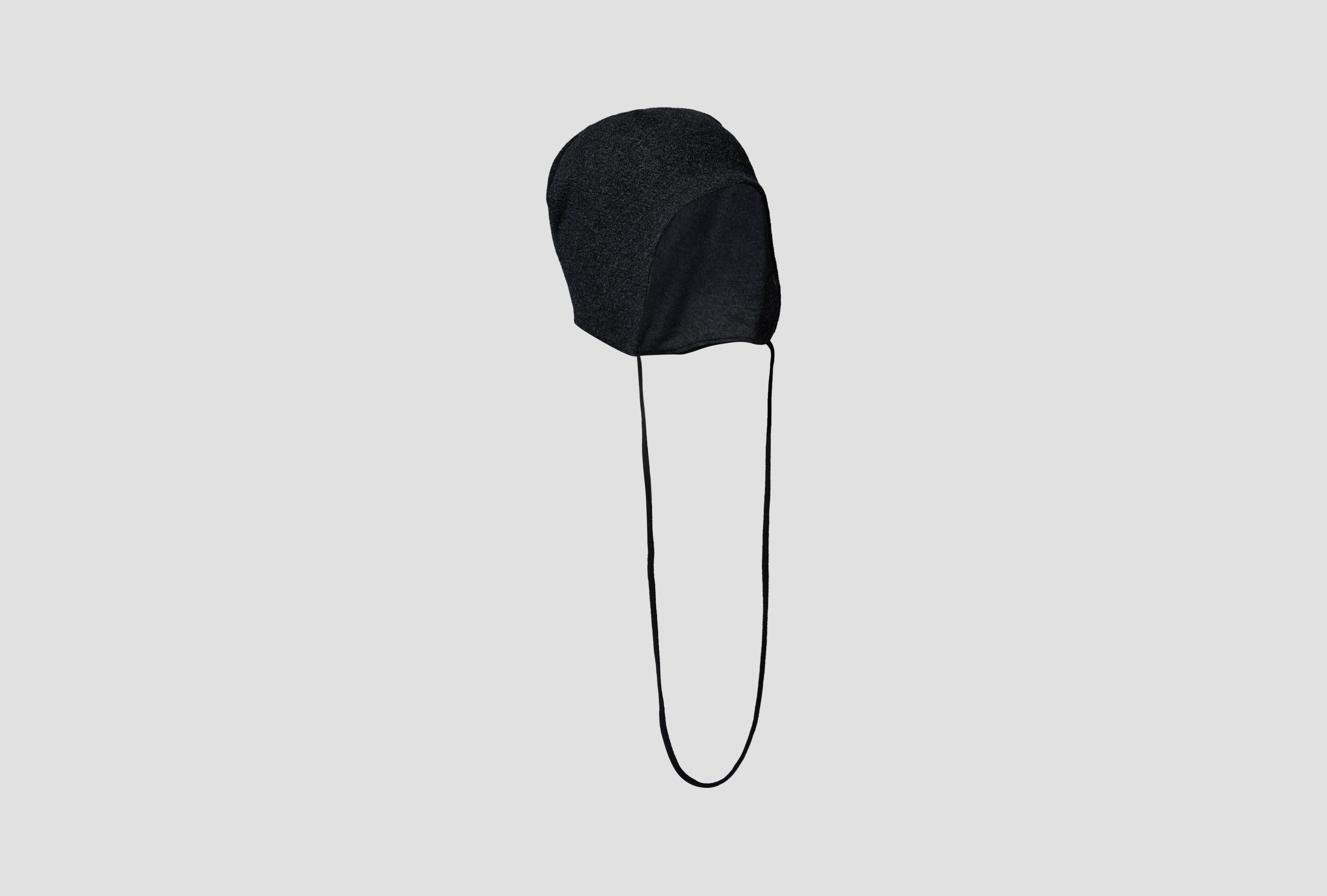 EAR FLAP CAP LW-AC030 Charcoal