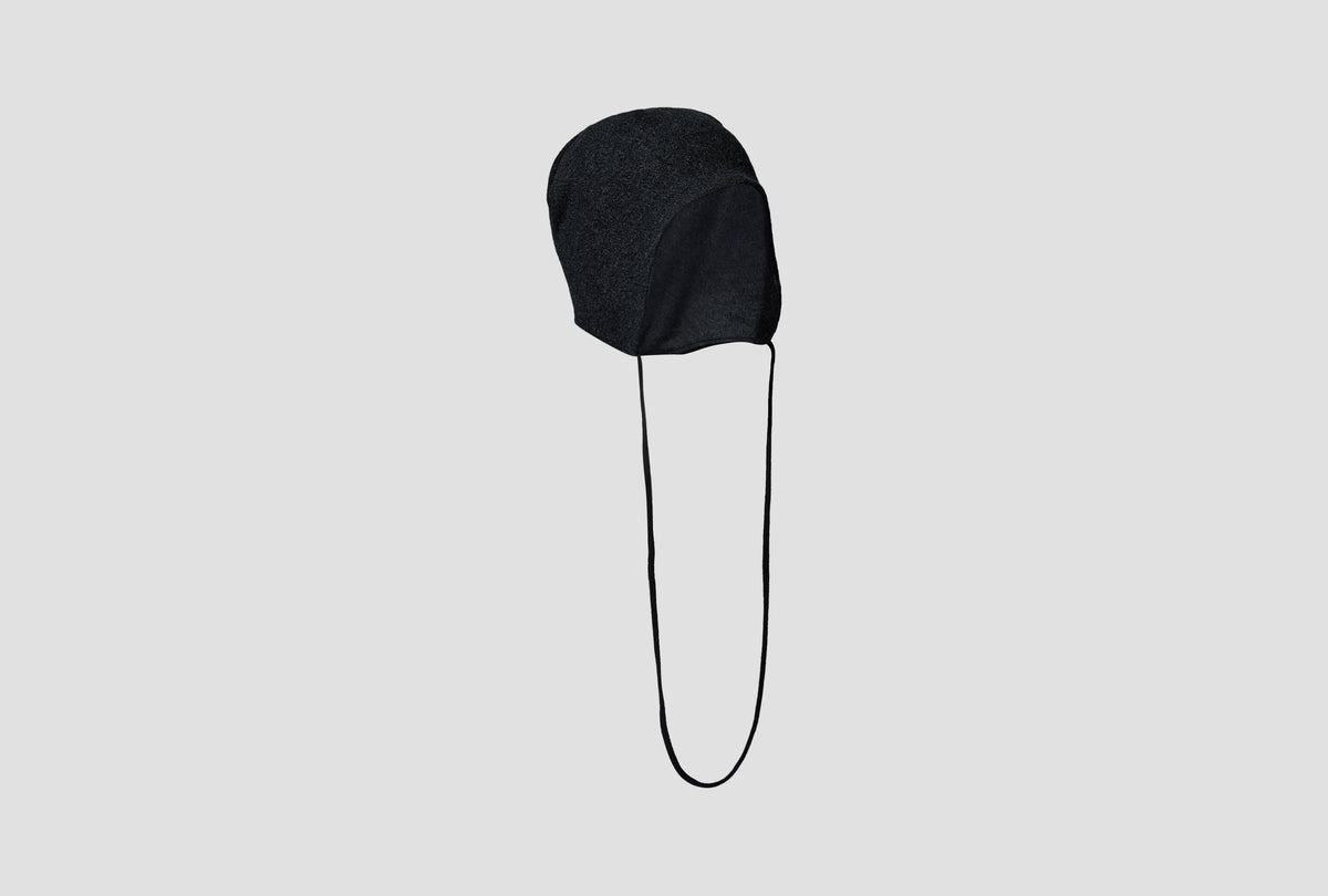EAR FLAP CAP LW-AC030 Charcoal