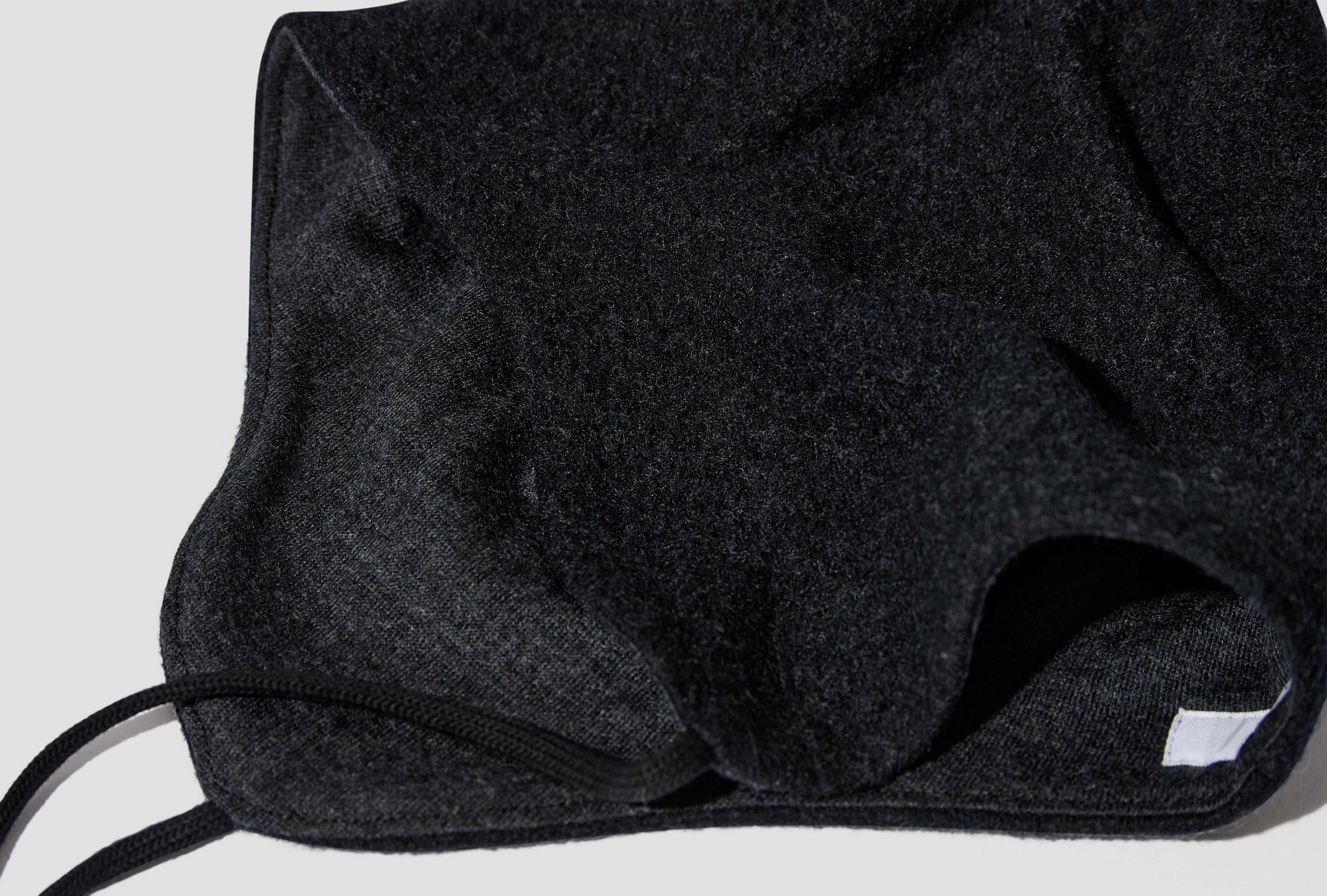 EAR FLAP CAP LW-AC030 Charcoal