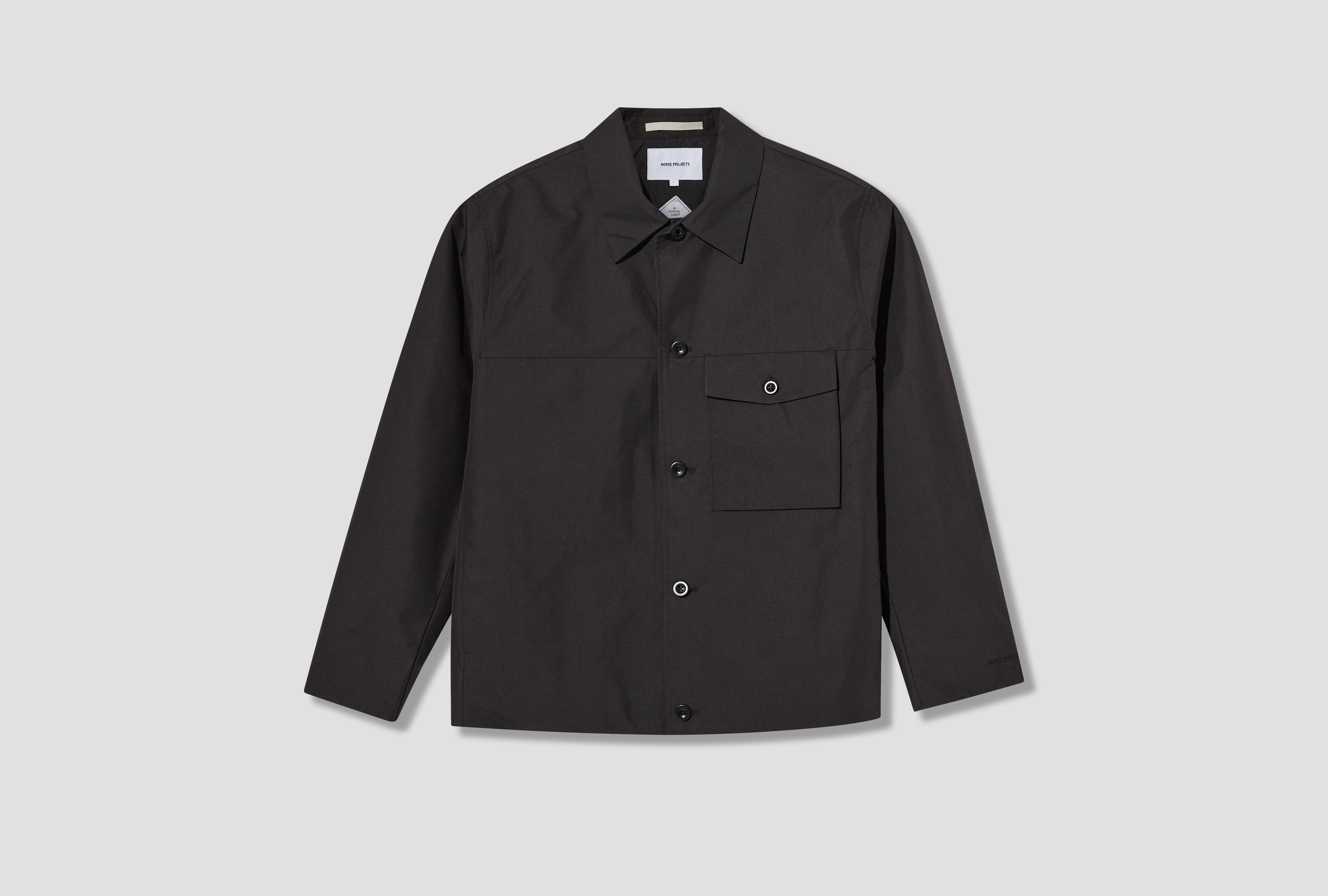ARRESSKOV GORE-TEX WINDSTOPPER OVERSHIRT N50-0305 Black