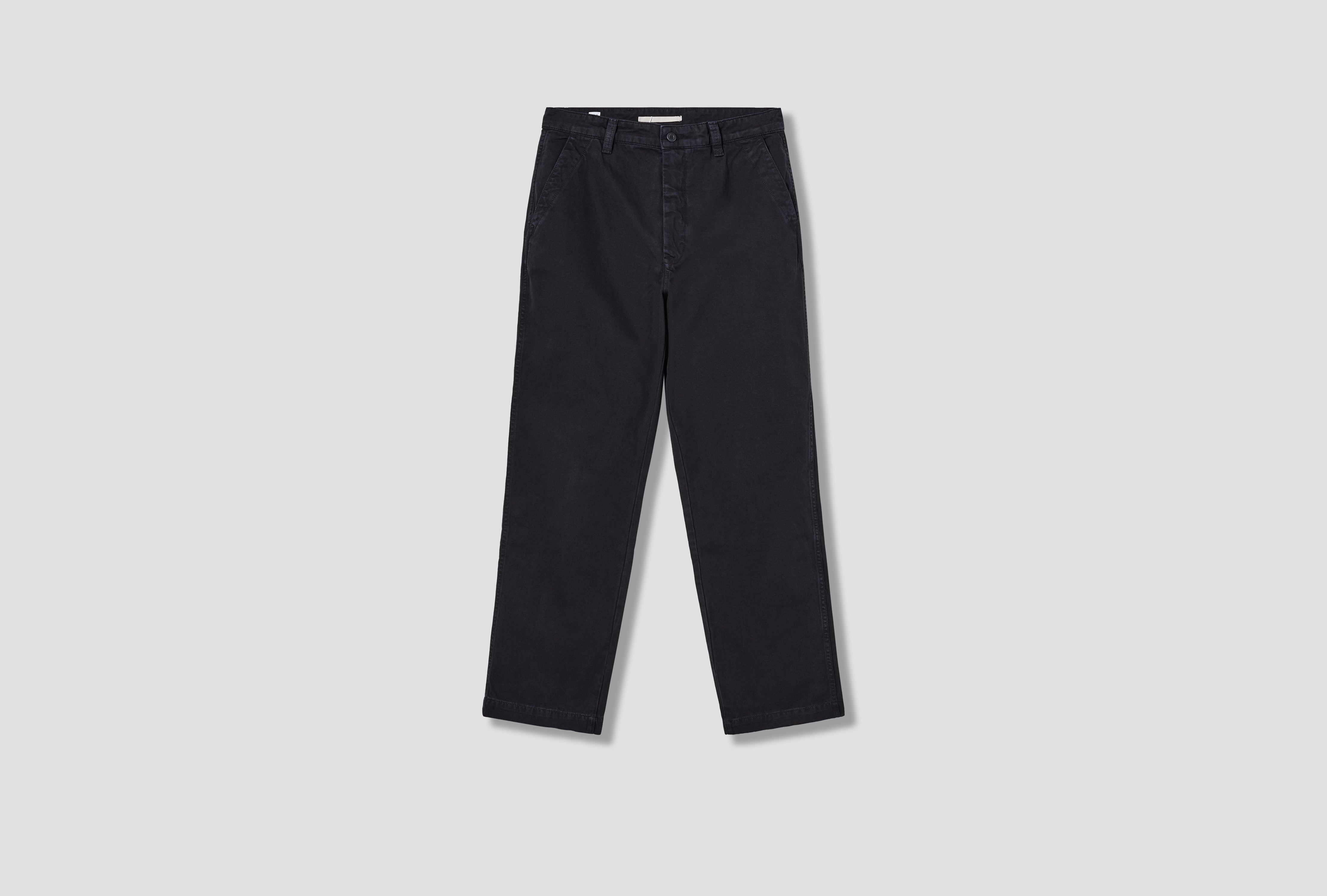 KORSHAVN BROKEN TWILL CHINO N25-0488 Navy