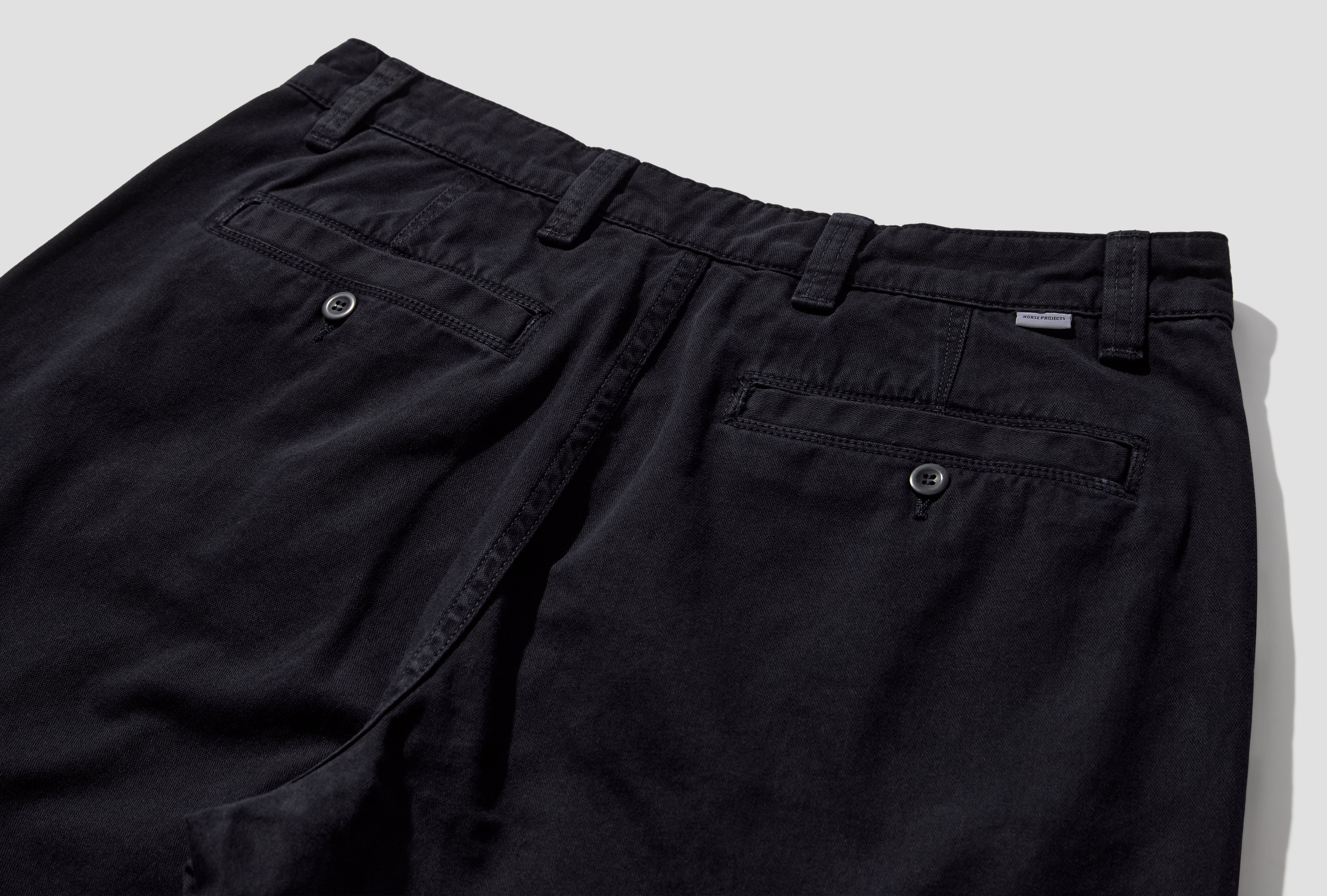 KORSHAVN BROKEN TWILL CHINO N25-0488 Navy