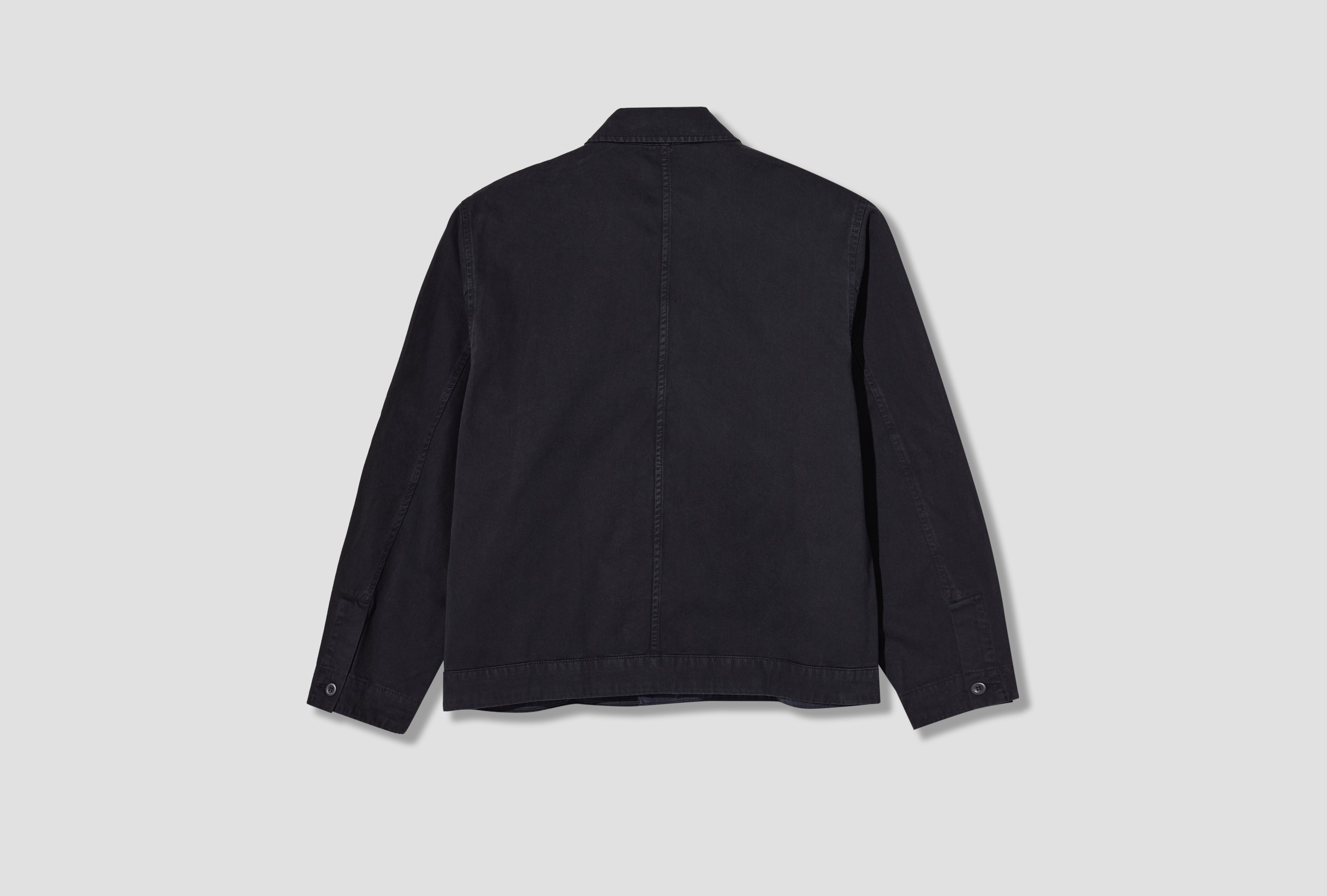 ARRESSKOV BROKEN TWILL OVERSHIRT N50-0304 Navy