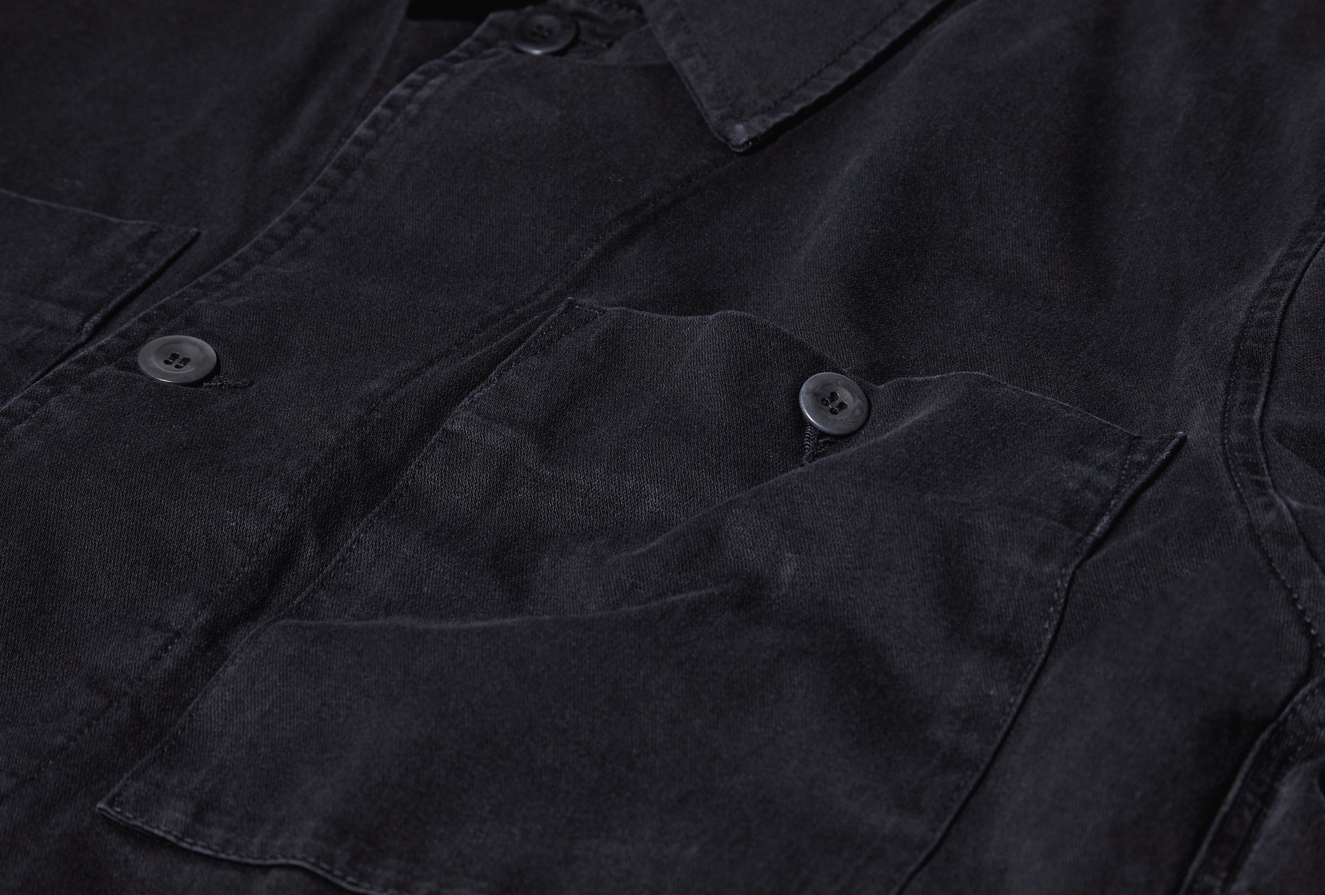 ARRESSKOV BROKEN TWILL OVERSHIRT N50-0304 Navy