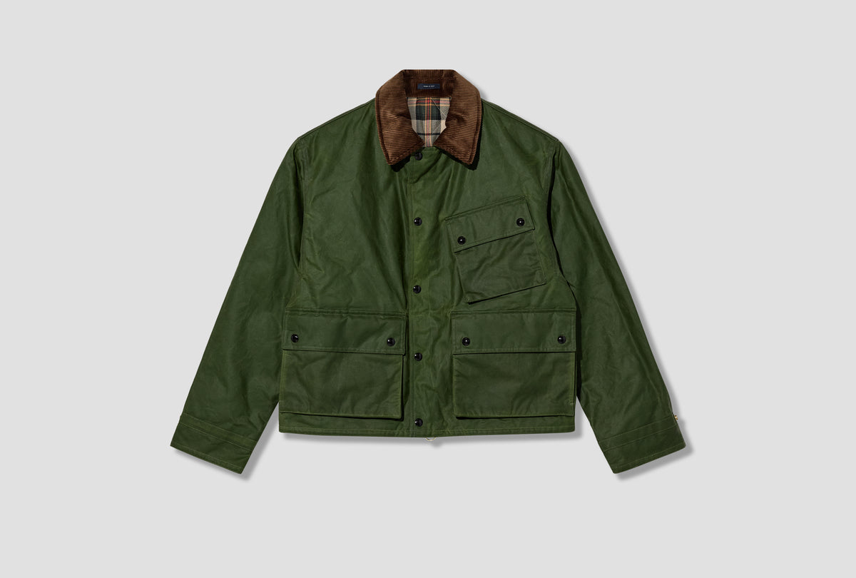 WAXED WADER JACKET DR2A1O 26512-01 Green