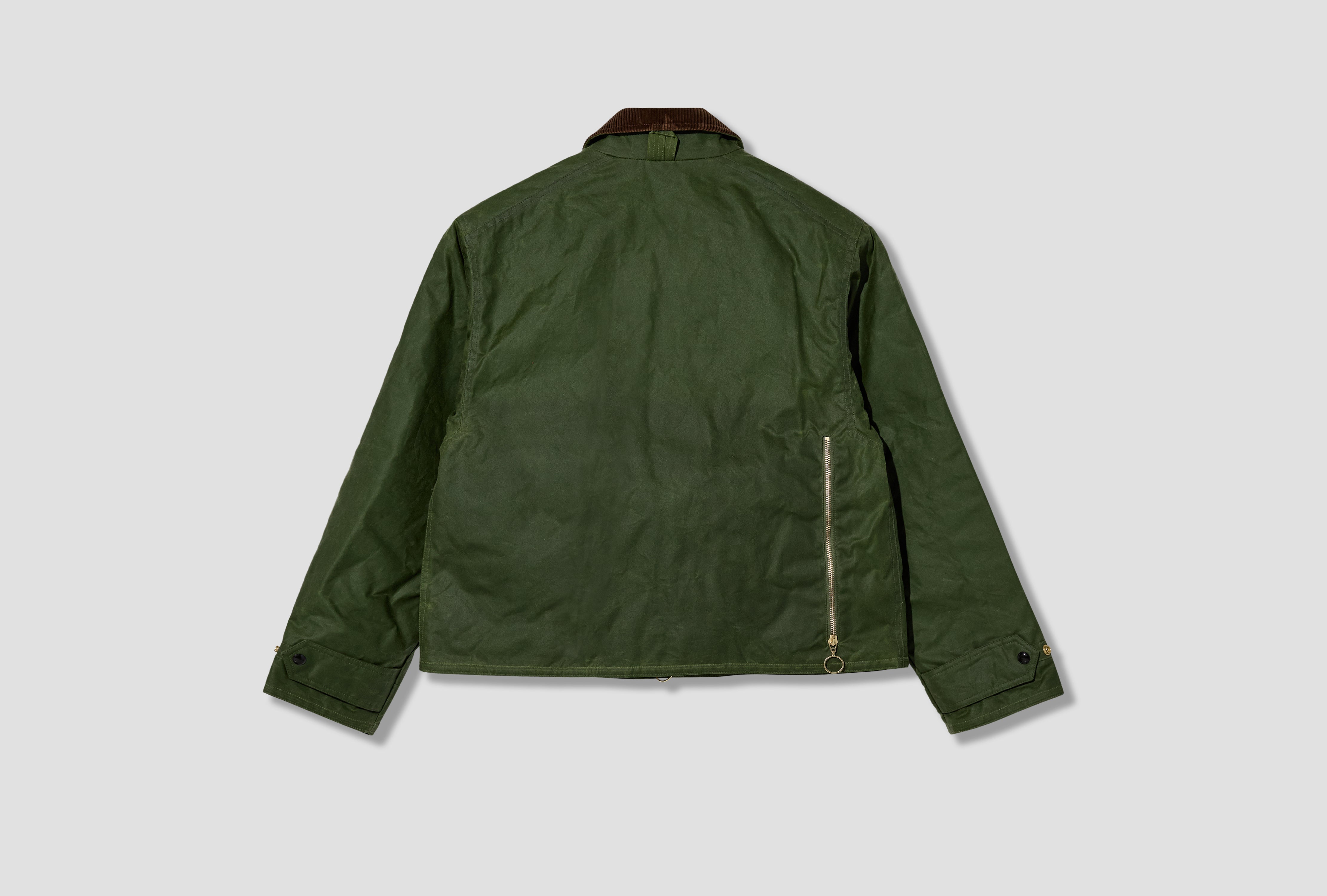 WAXED WADER JACKET DR2A1O 26512-01 Green