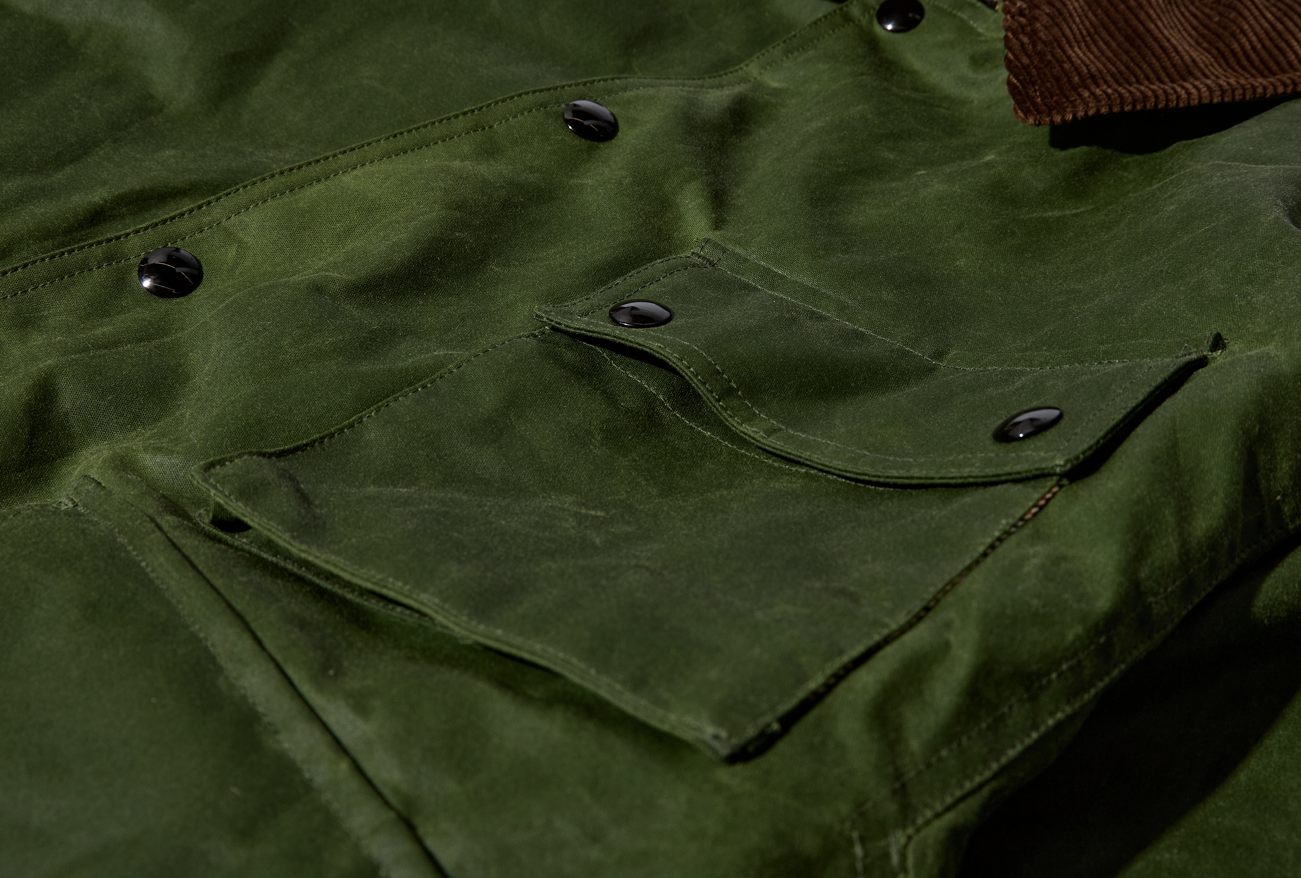 WAXED WADER JACKET DR2A1O 26512-01 Green