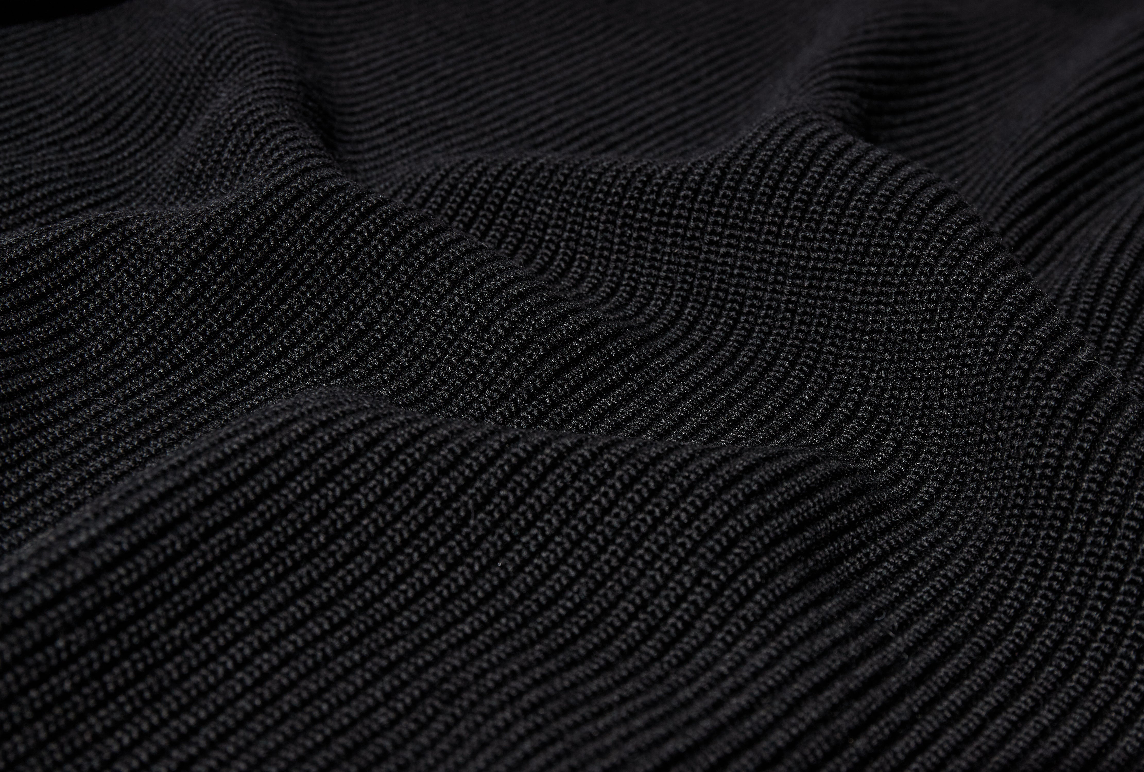 SAILOR TURTLENECK - 7 GAUGE / SIGNATURE YARN Black