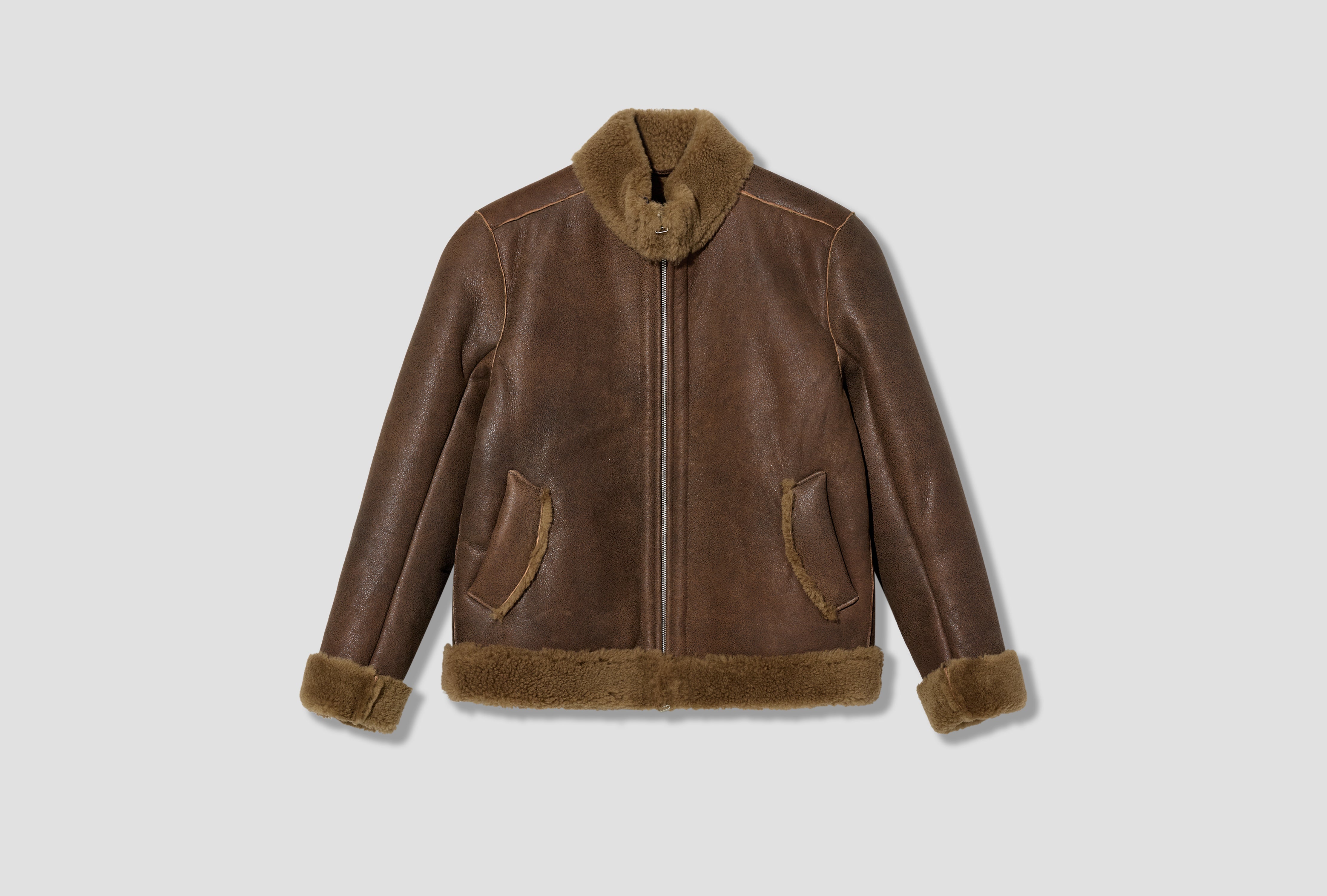DABINETT JACKET - TUFTED SHEARLING / CIDER AW-026-002