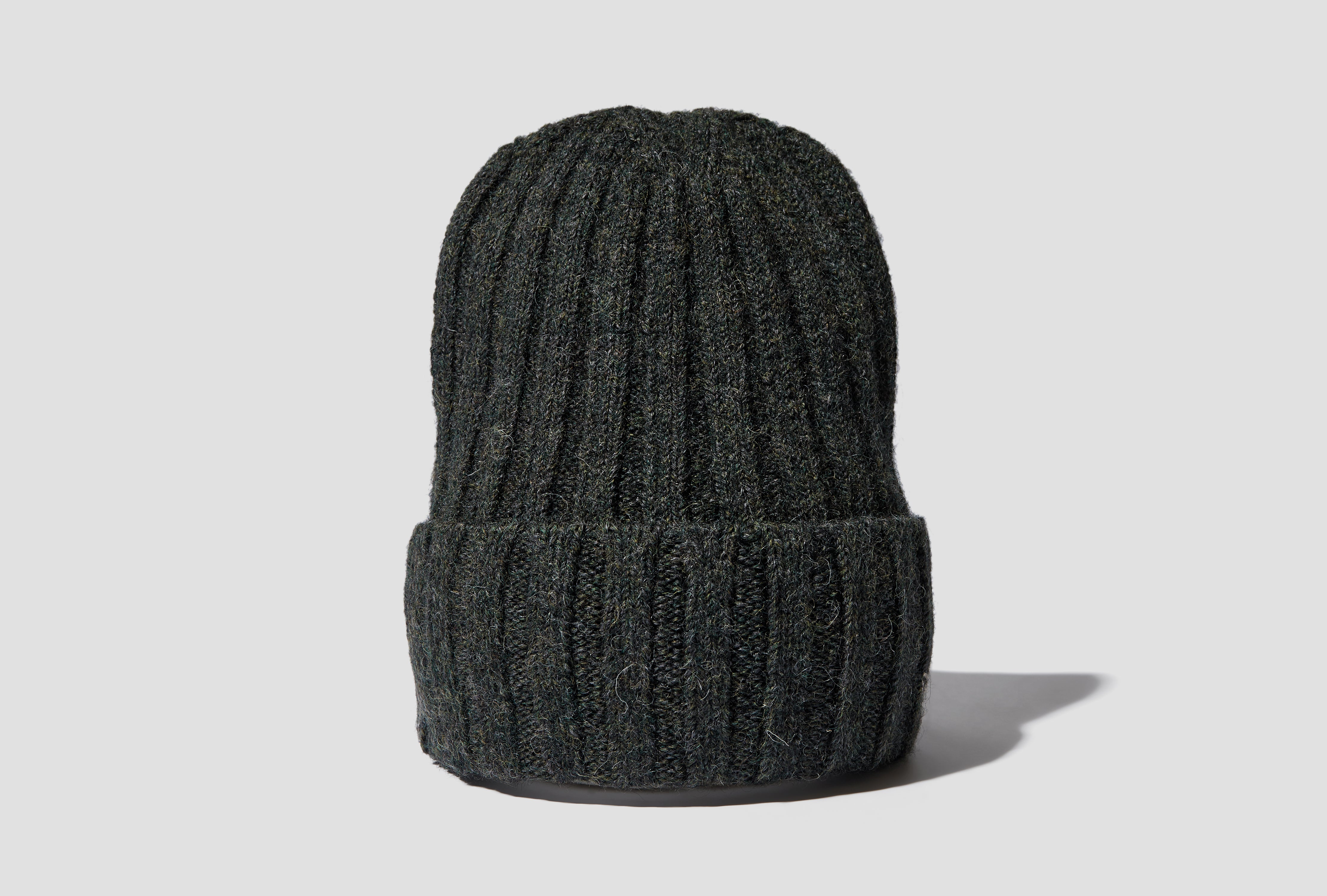 KNIT CAP (WOOL) 0126203003008 Charcoal