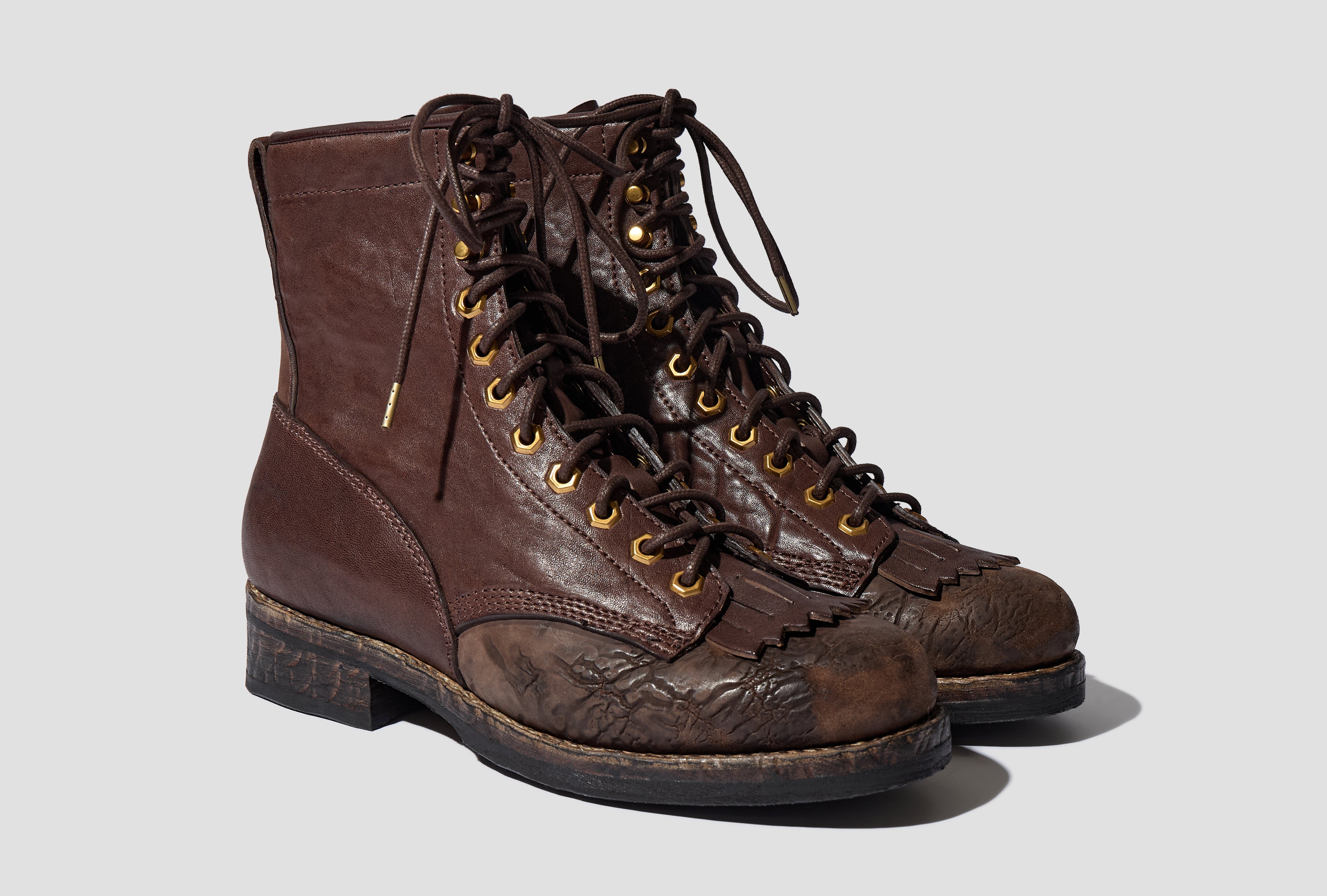 DUNSON BOOTS-FOLK 0126202002004 Dark brown