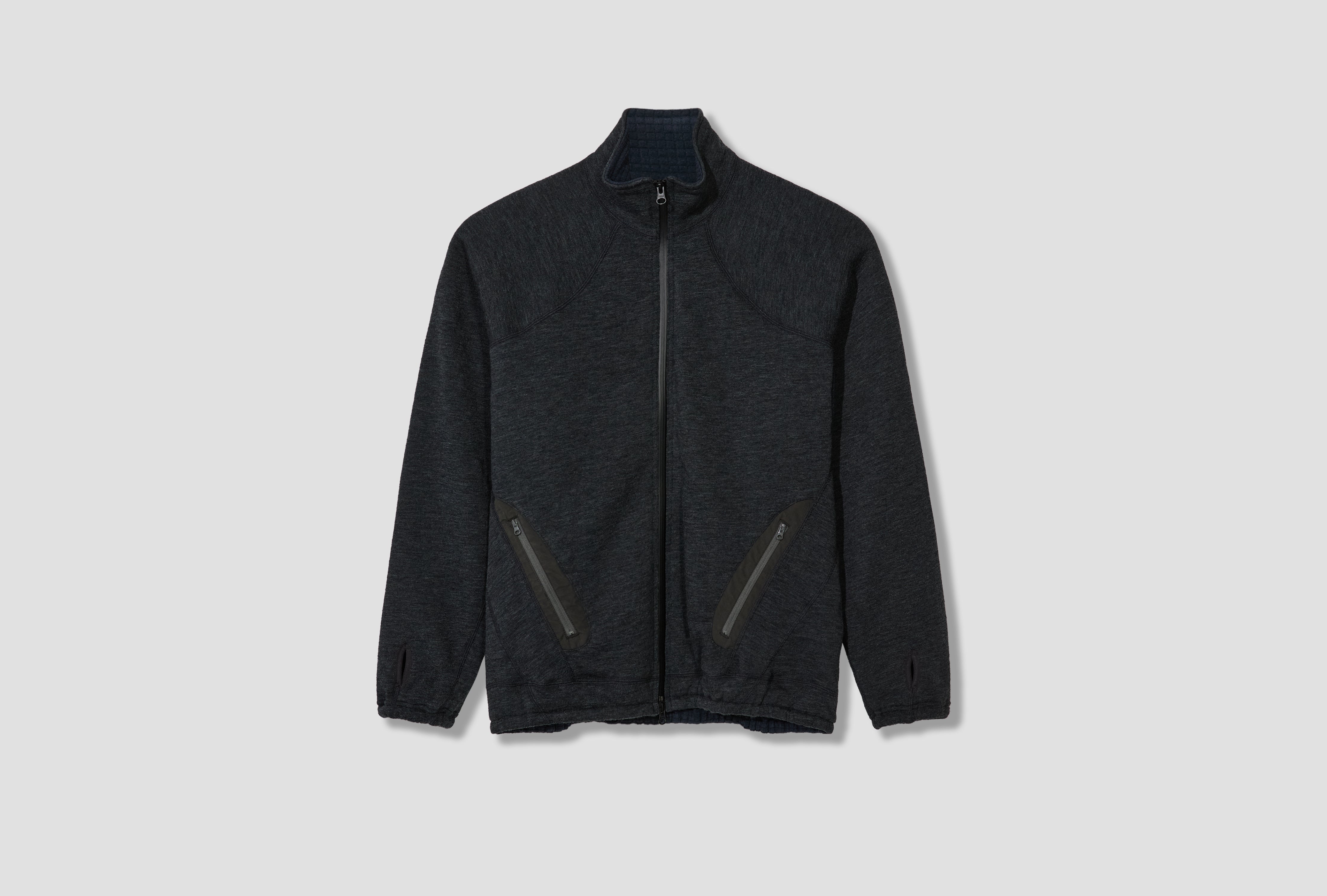 BAILEY - WOOL FLEECE FIELD BLOUSON NN-2404J18 Grey