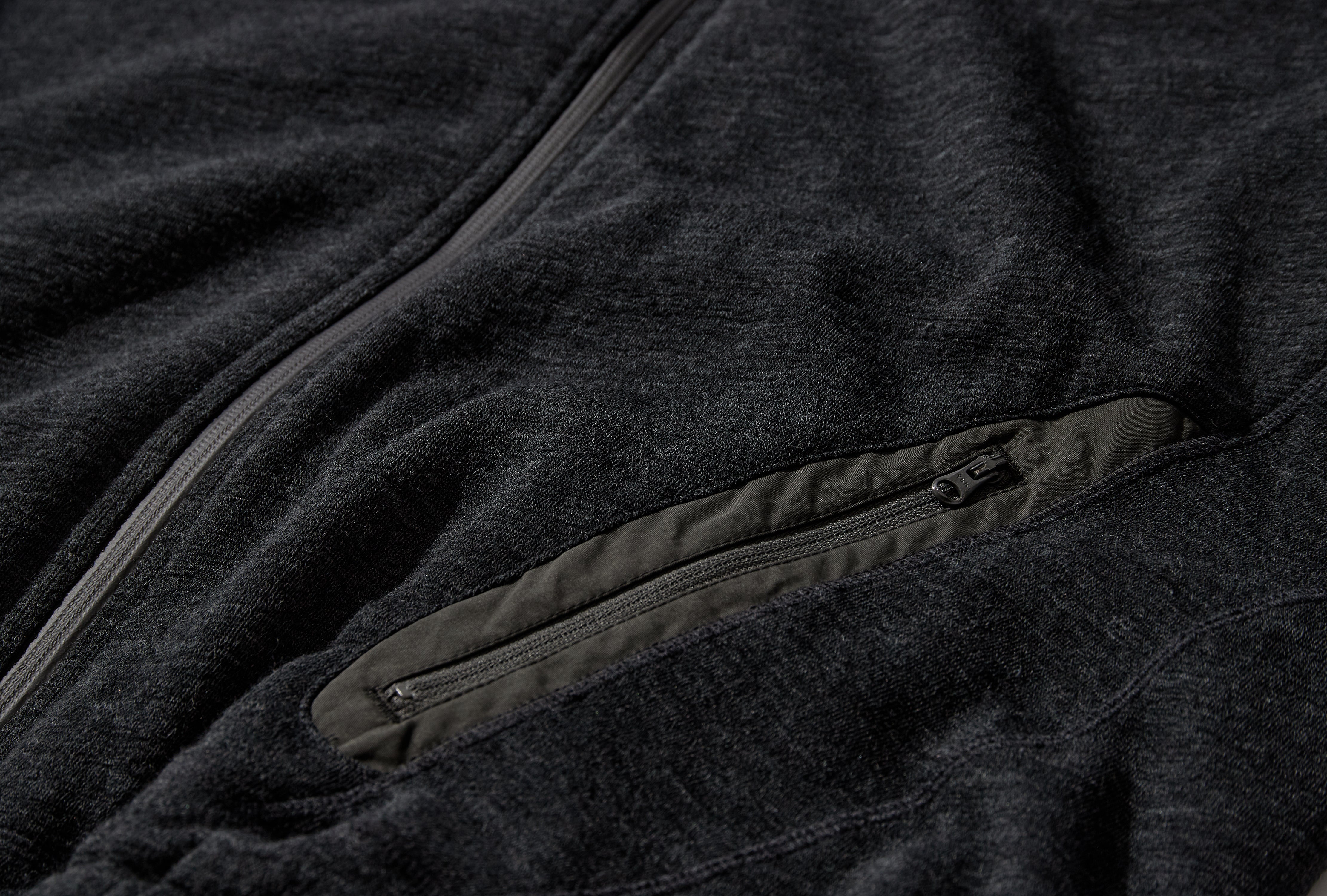 BAILEY - WOOL FLEECE FIELD BLOUSON NN-2404J18 Grey