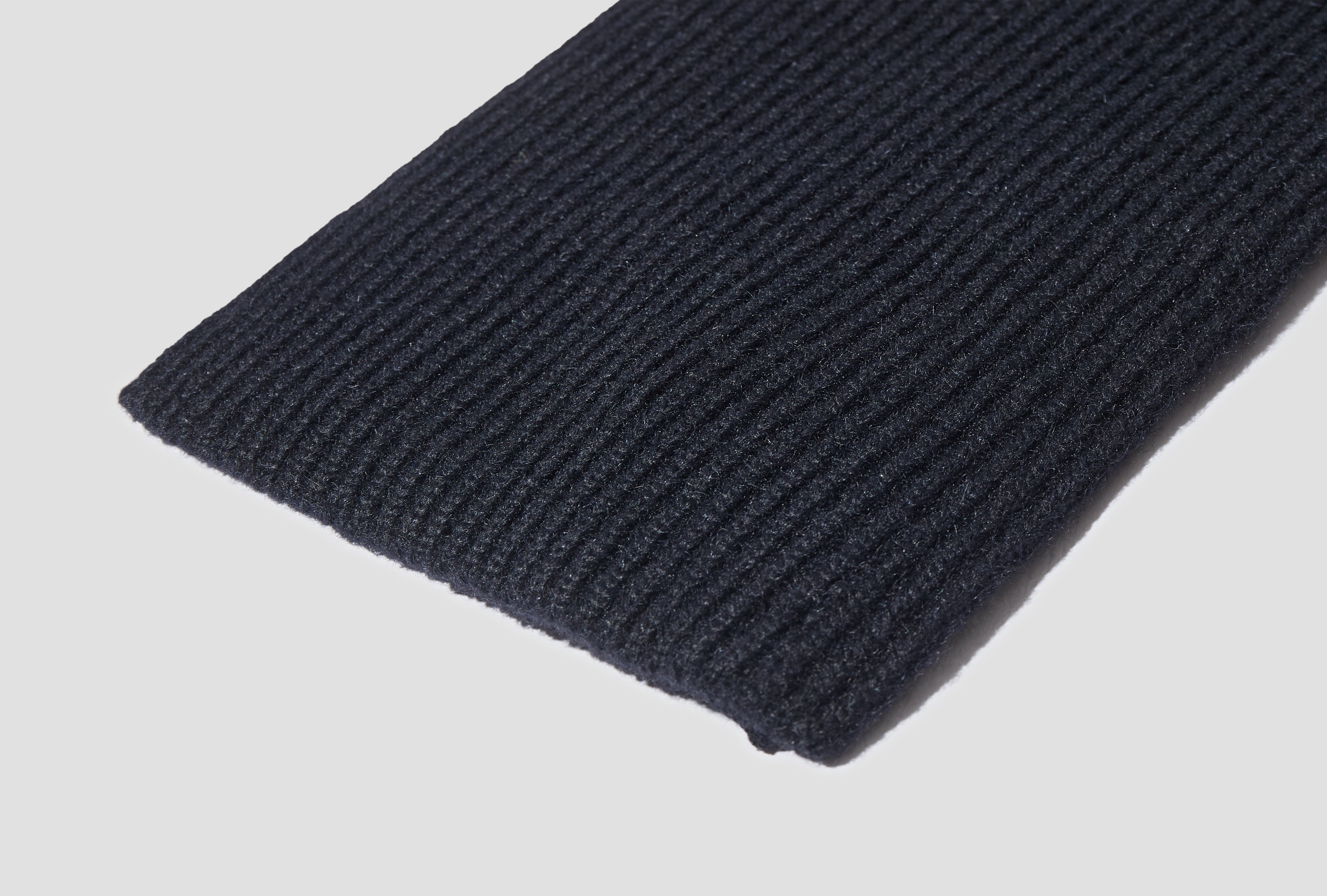 BATONER - ALPACA WOOL FULL CARDIGAN HR-N004-W26 Black