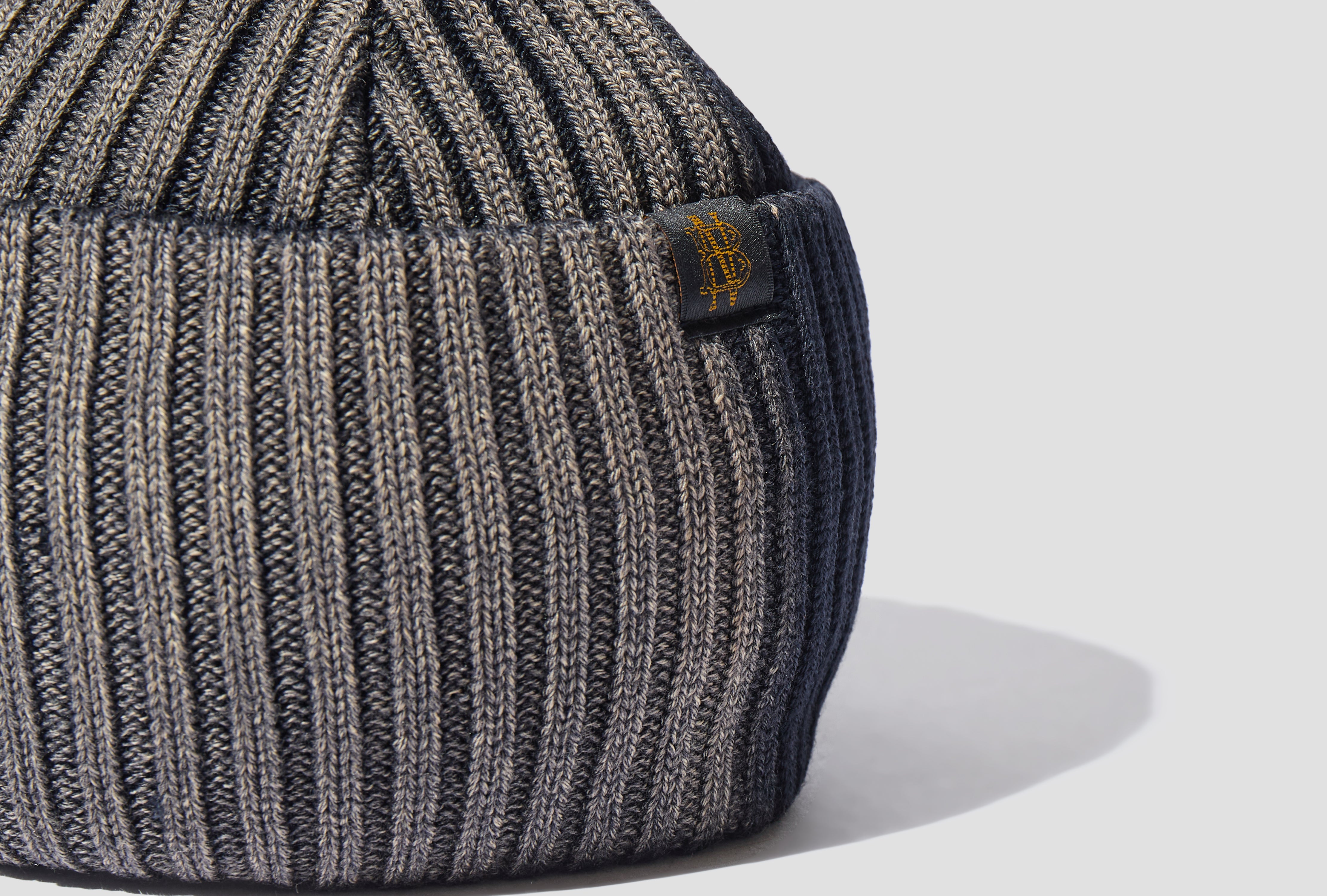 BATONER - WOOL WORSTED RIB BLEACH TREATED HR-N005-W26 Navy