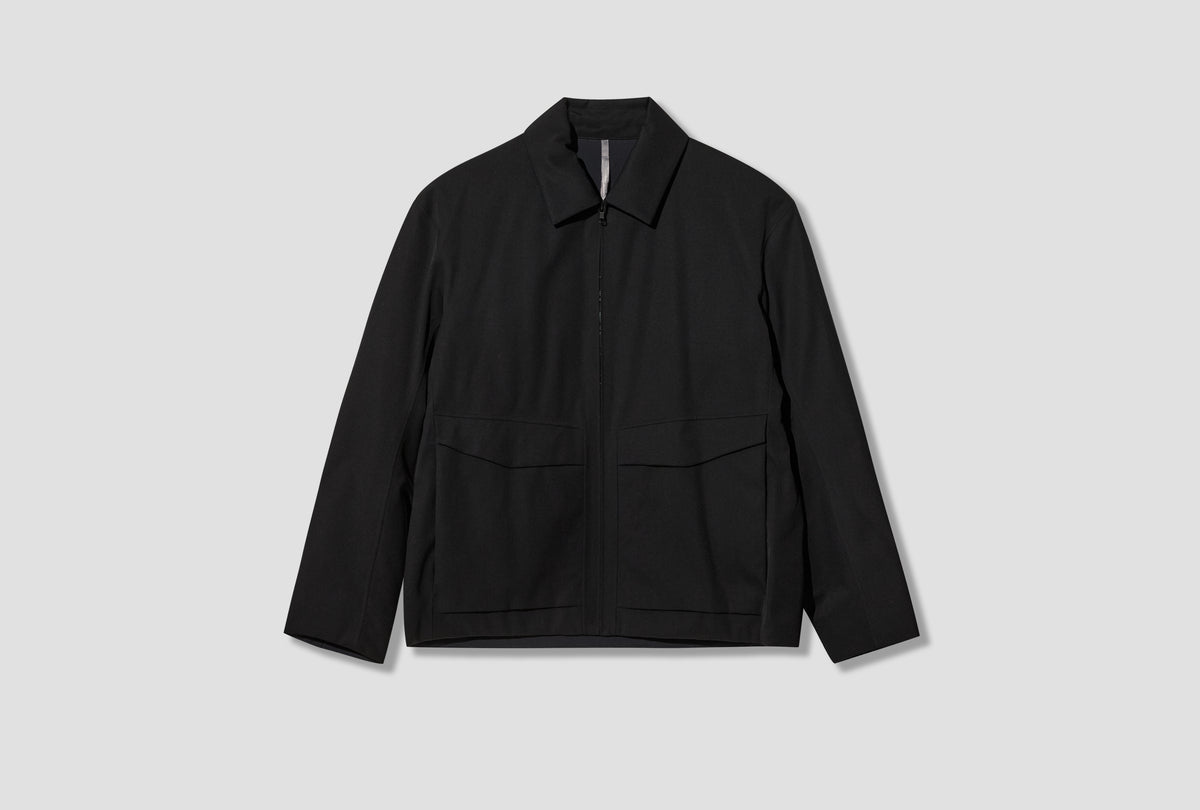 SARYA WOOL INSULATED JACKET MEN'S X000010681 Black