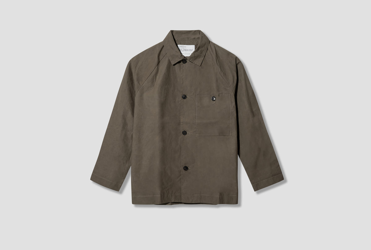 A3 OS1 R1DI - LIGHT-DRYWAX OVERSHIRT Grey