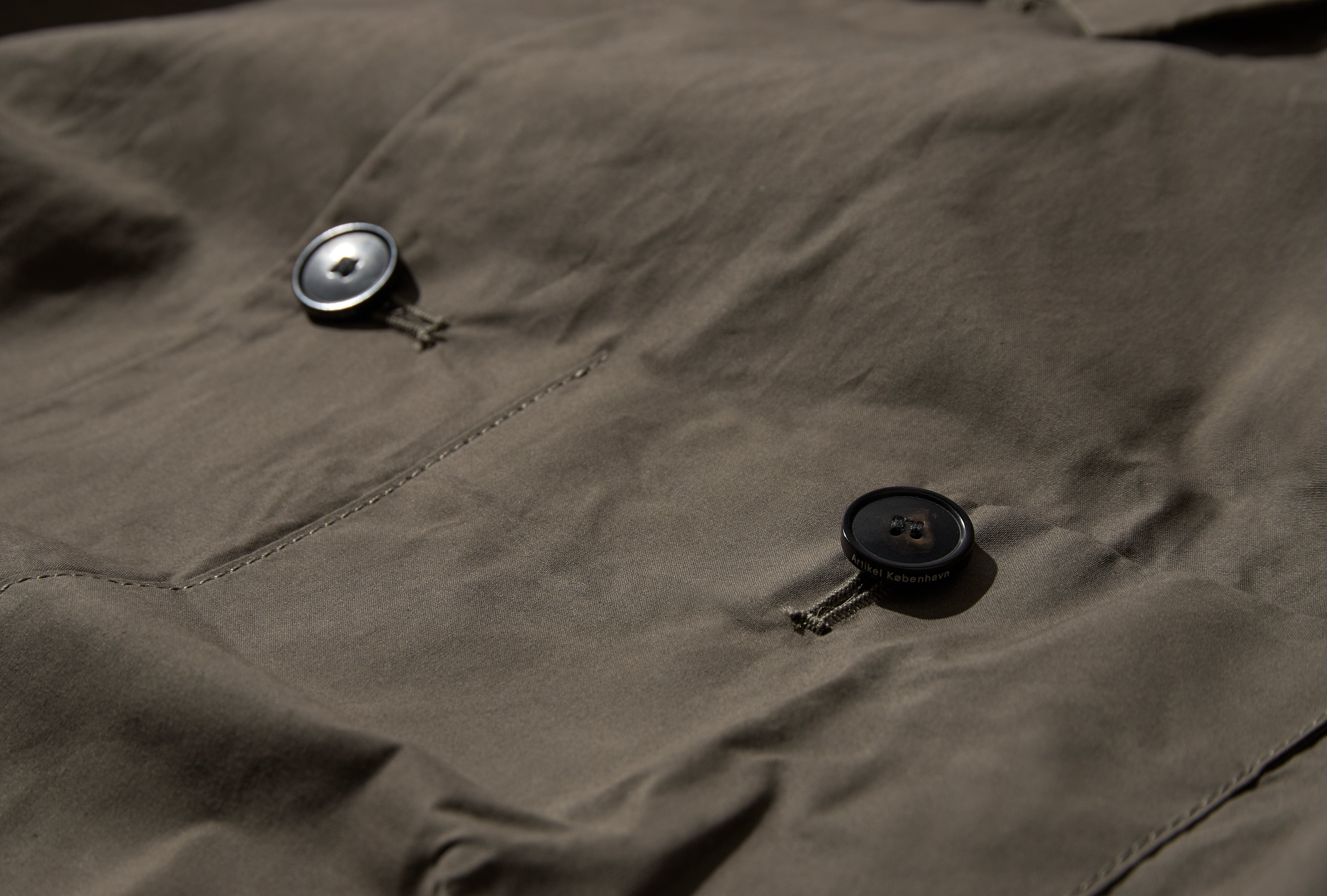 A3 OS1 R1DI - LIGHT-DRYWAX OVERSHIRT Grey