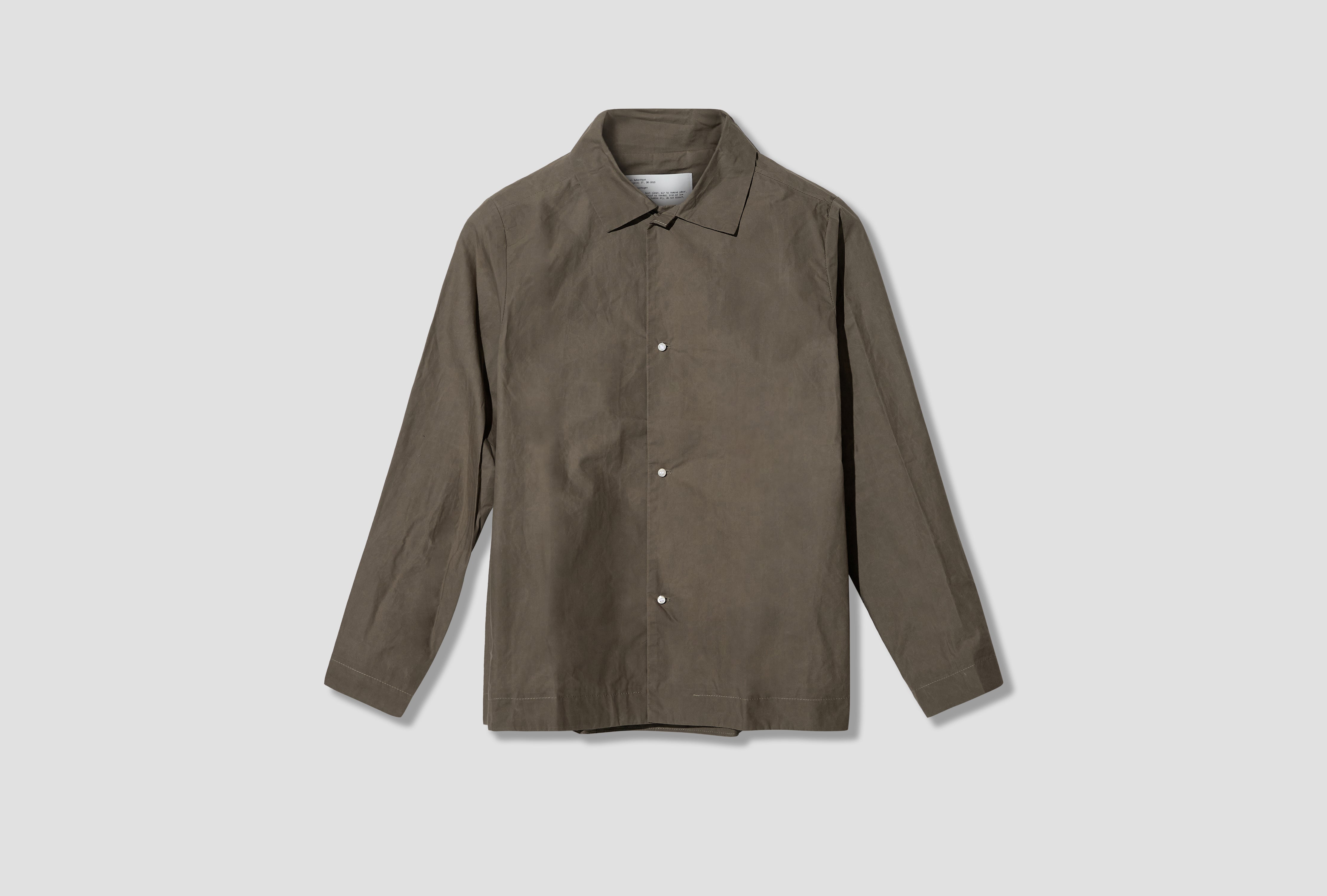 A1 SH R1DI - LIGHT-DRYWAX SHIRT Grey
