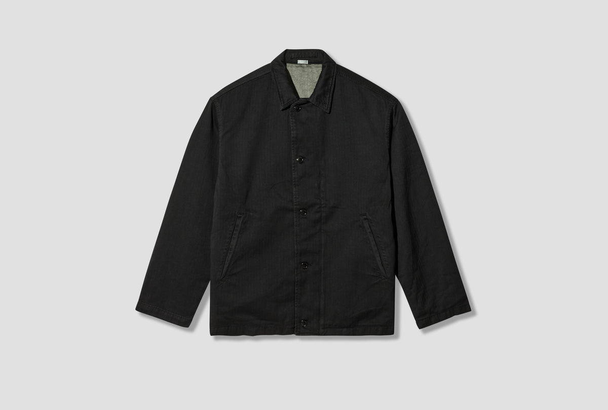 VINTAGE US NAVY N-4 DECK JACKET 26AAP-01-63 Black