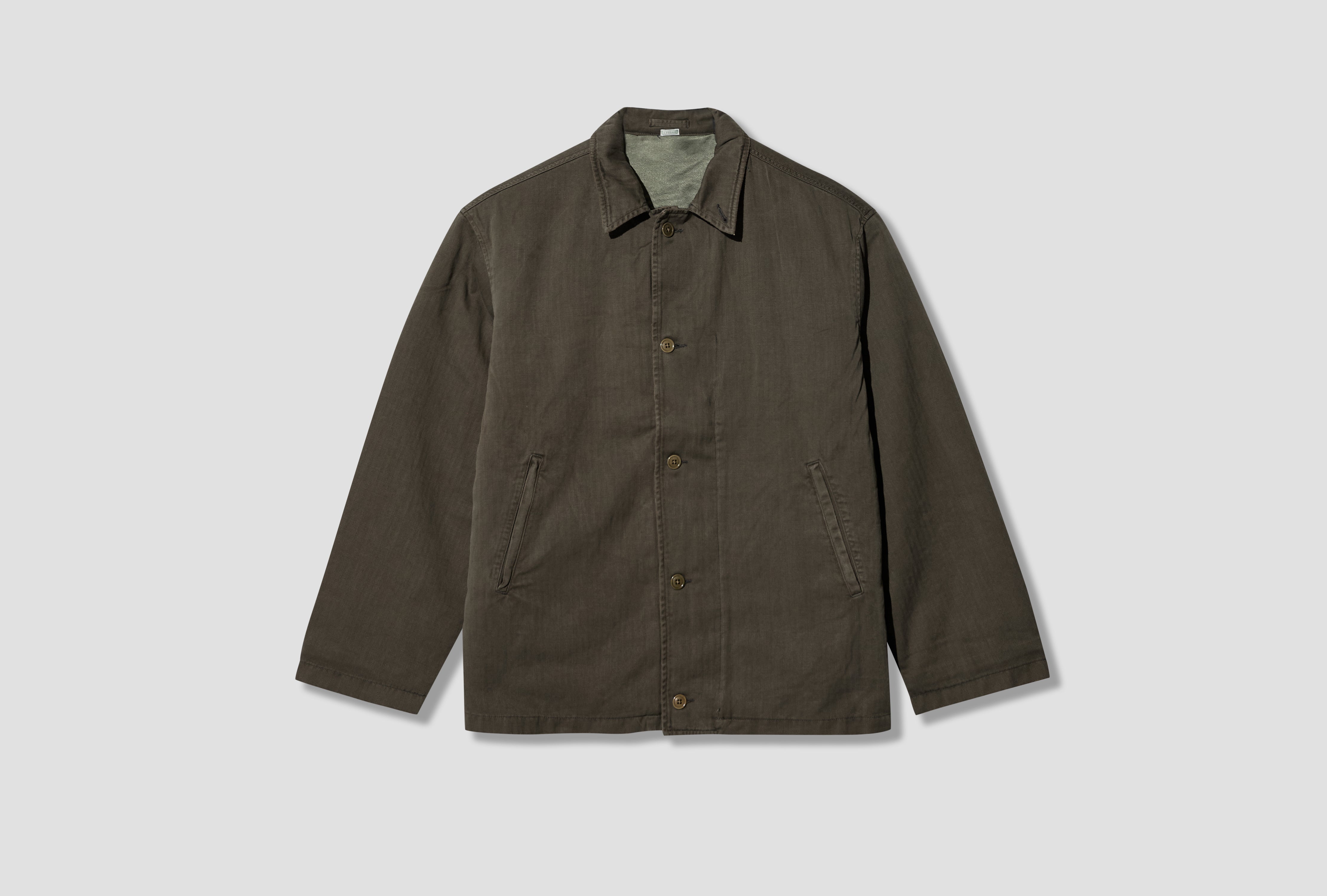 VINTAGE US NAVY N-4 DECK JACKET 26AAP-01-63 Olive
